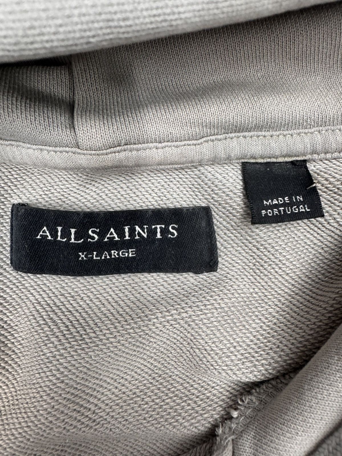 Allsaints AllSaints Men Cotton Hoodie Beige Size XL Size US XL / EU 56 / 4 - 13 Thumbnail