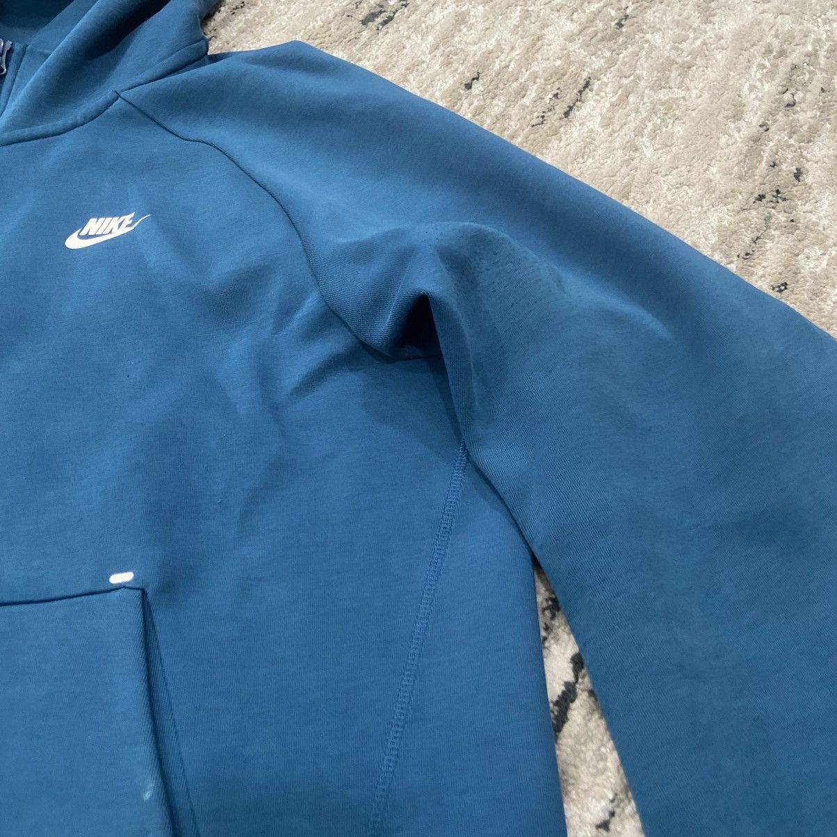 Nike Nike Tech Fleece Full Zip Hoodie Rare Old Season Blue Men XL Size US XL / EU 56 / 4 - 5 Thumbnail