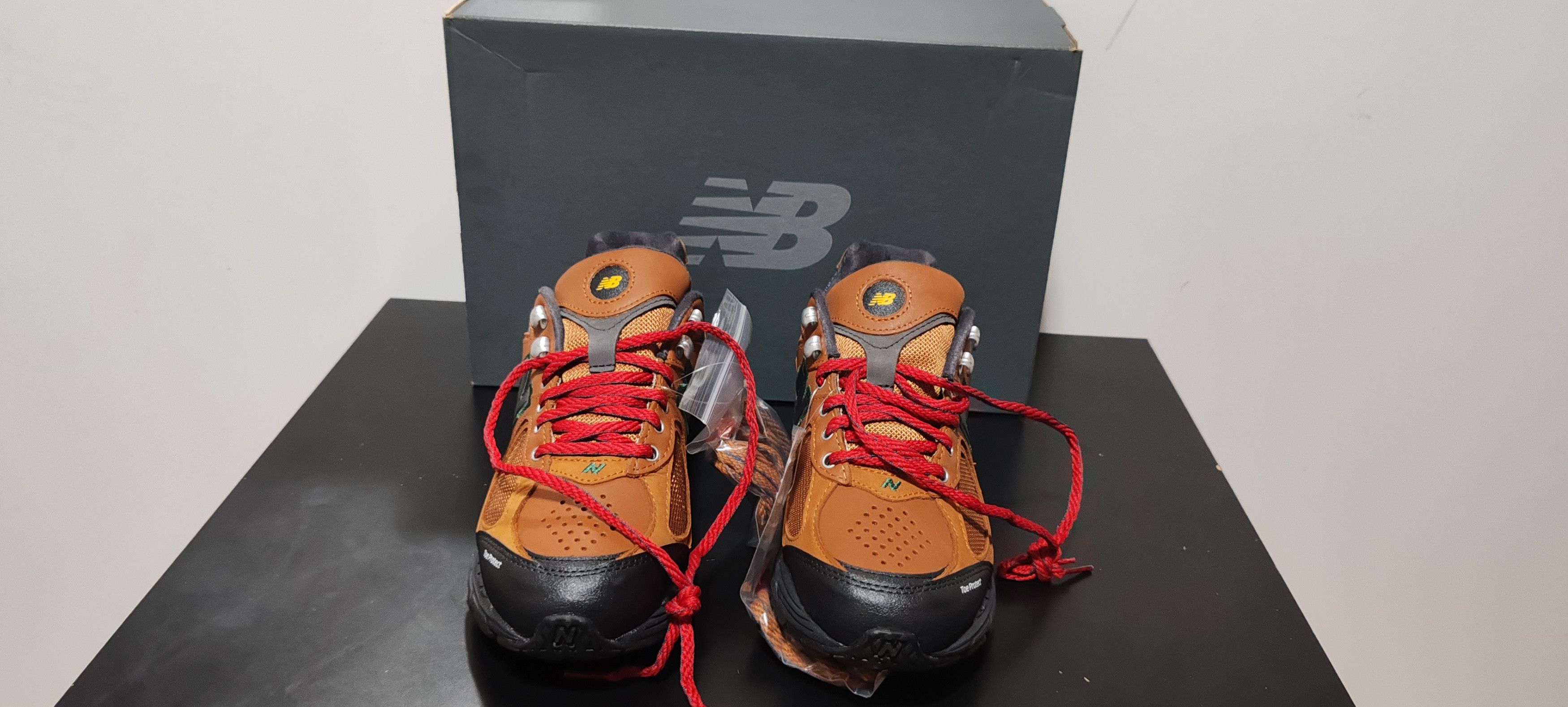 New Balance New Balance 2002 R Pack Baskets En Cuir Marron Tg: 41.5 Size US 8.5 / EU 41-42 - 7 Thumbnail