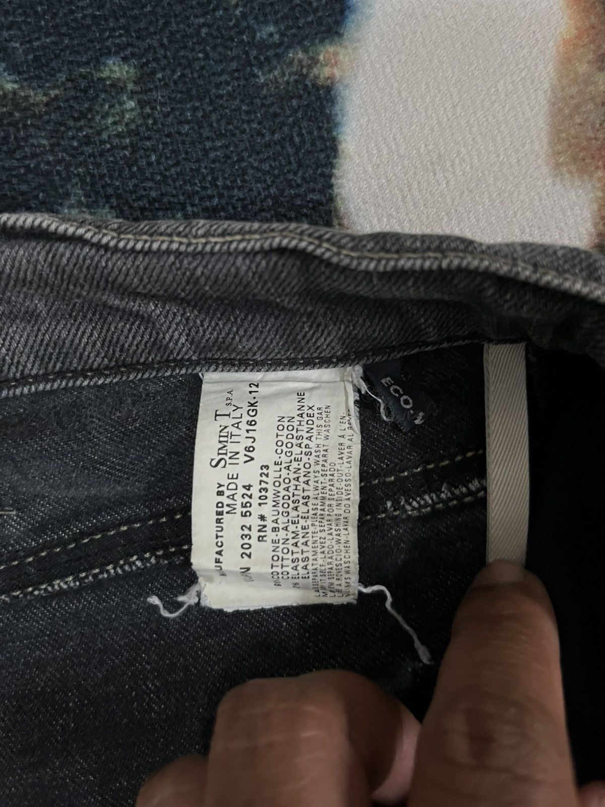 Armani × Giorgio Armani × Jean Armani Jeans grey Size US 38 / EU 54 - 11 Thumbnail