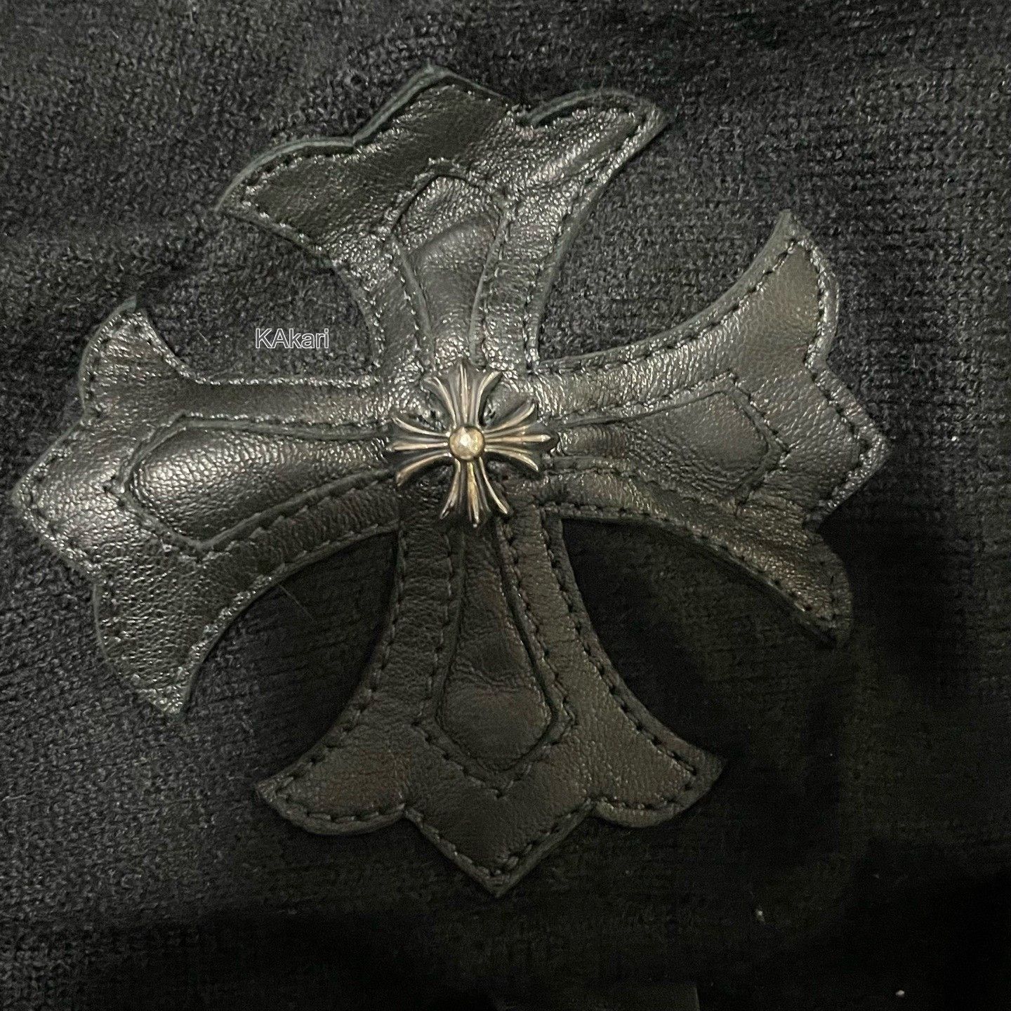 Chrome Hearts Chrome Hearts Black Zip Hoodie Silver Buckle Size US S / EU 44-46 / 1 - 4 Thumbnail