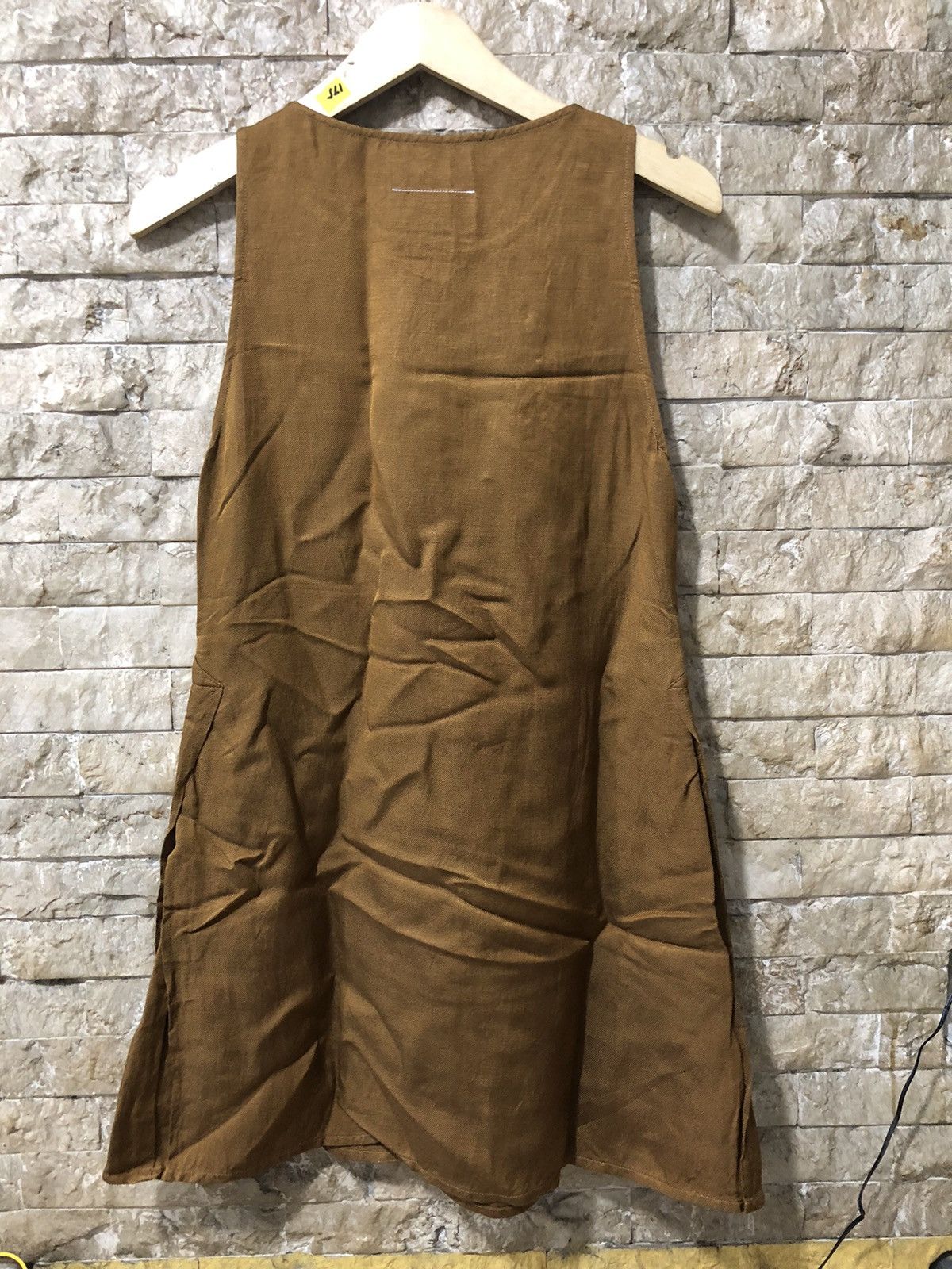 Maison Margiela MM6 Maison Margiela Paris Linen A-Line Dress Size XS / US 0-2 / IT 36-38 - 3 Thumbnail