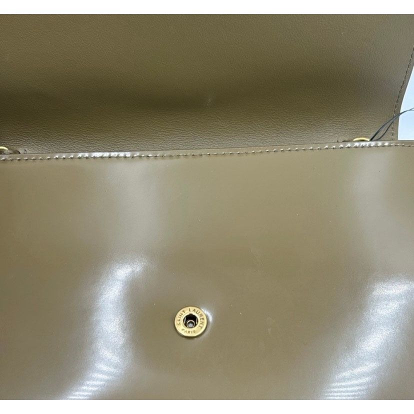 Yves Saint Laurent Saint Laurent Ysl Tan Leather Clutch/chain wallet Size ONE SIZE - 6 Thumbnail