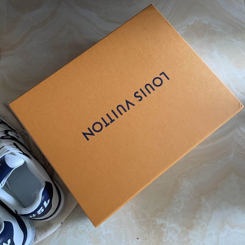 Louis Vuitton Louis Vuitton x Nigo Low-Top Denim Trainers -2508 Size US 9 / EU 42 - 6 Thumbnail