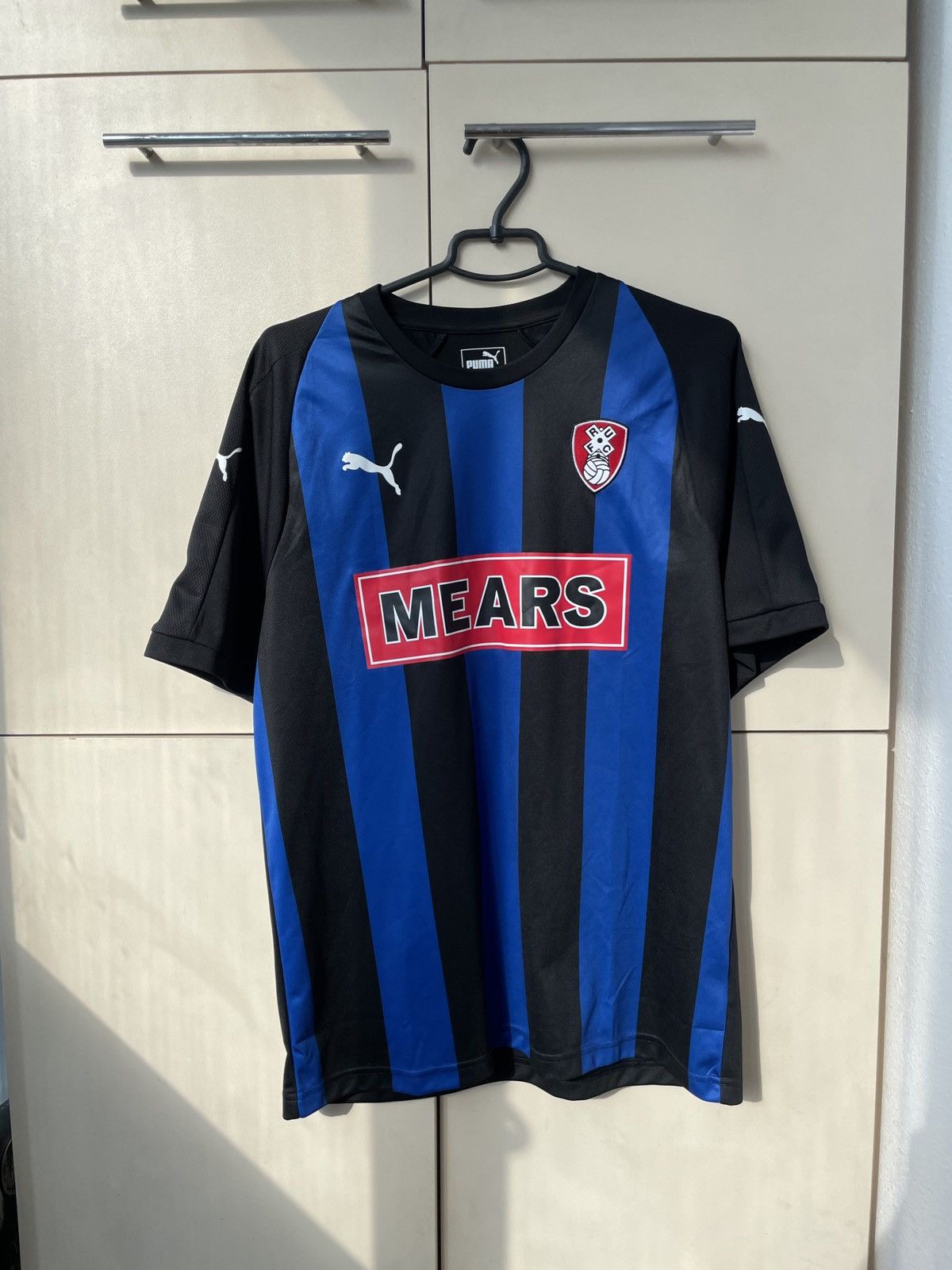 Puma Puma Rotherham RUFC Soccer Jersey T Shirt Football Size US L / EU 52-54 / 3 - 1 Thumbnail