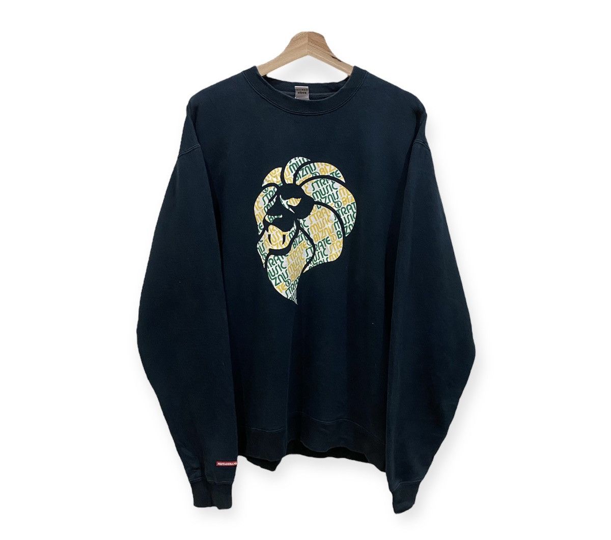 Vintage Vintage Nesta Brand Big Logo Sweatshirt Size US M / EU 48-50 / 2 - 1 Thumbnail
