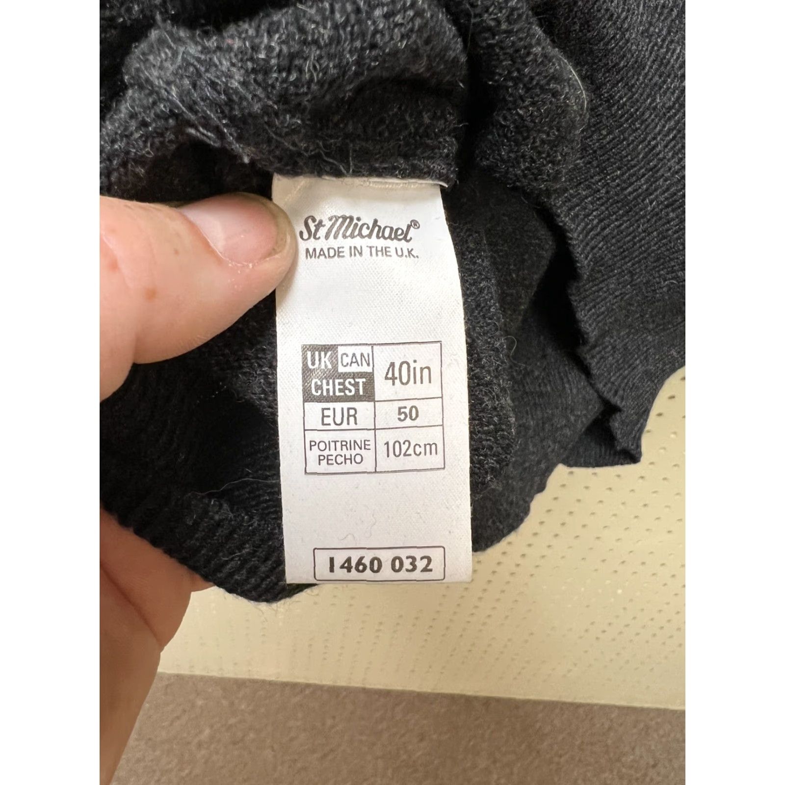 Vintage Mens Medium Marks & Spencers Gray Crewneck Lambswool Sweater St Michael 40 Mens Pullover Wool Gray M St Michael 40 Size US M / EU 48-50 / 2 - 5 Thumbnail