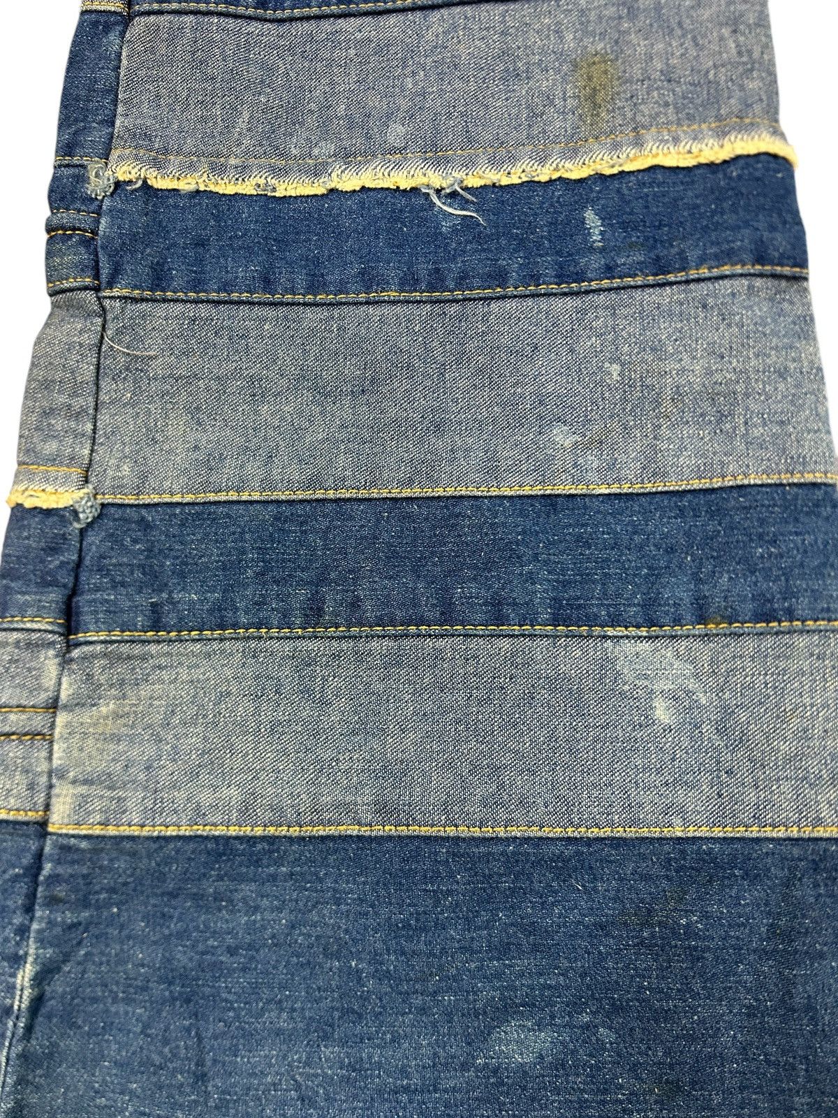 If Six Was Nine × Japanese Brand × Le Grande Bleu (L.G.B.) Vintage Ba-tsu Club Hagi Flared Jeans Size US 30 / EU 46 - 9 Thumbnail