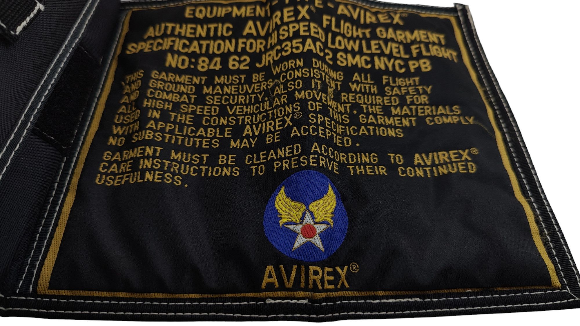 Avirex Avirex VTG Vintage Authentic Flight Garment Big Wallet Size ONE SIZE - 4 Thumbnail
