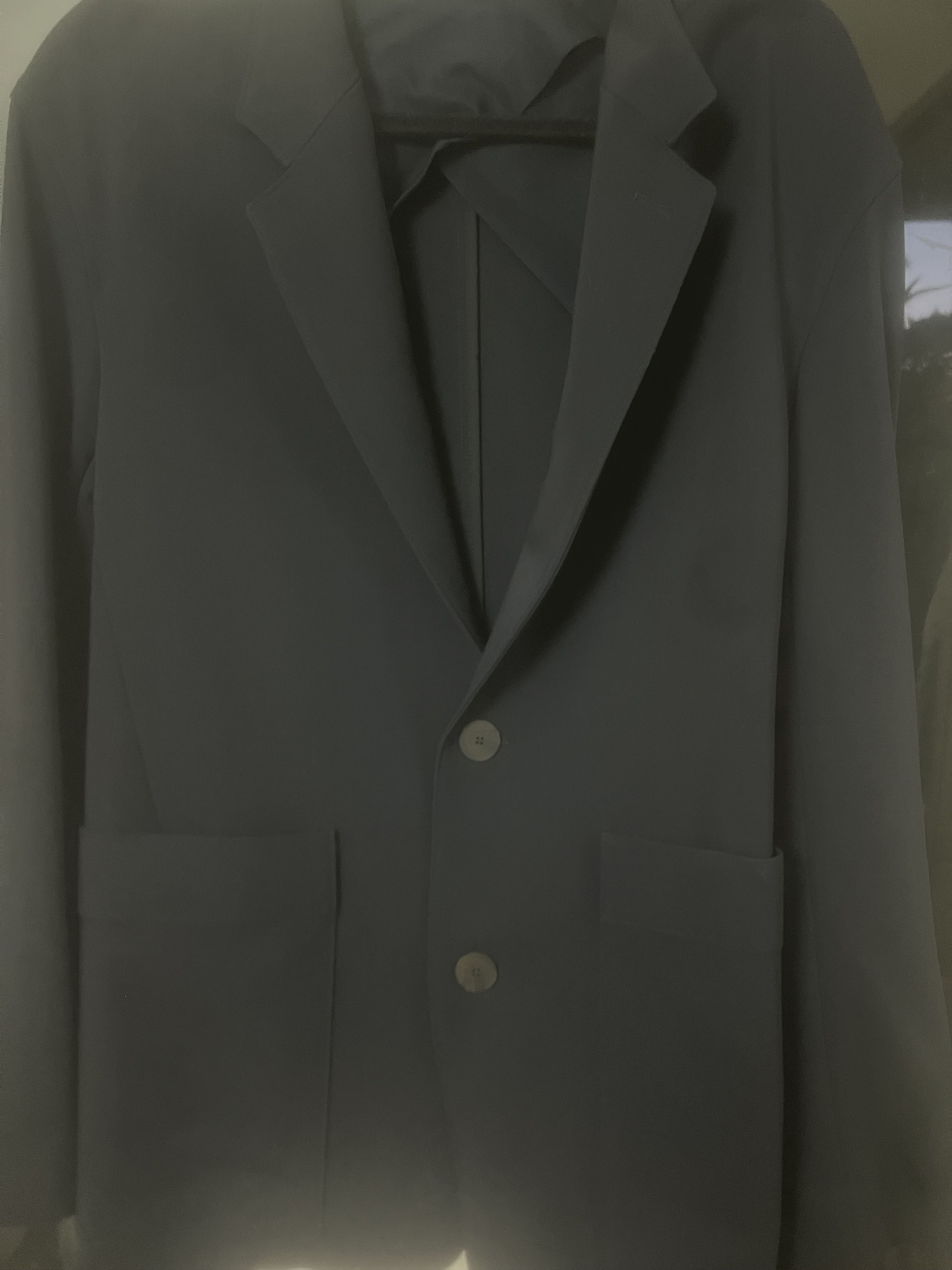 Studio Nicholson Men’s Double Navy jacket Medium Size 46R - 1 Thumbnail