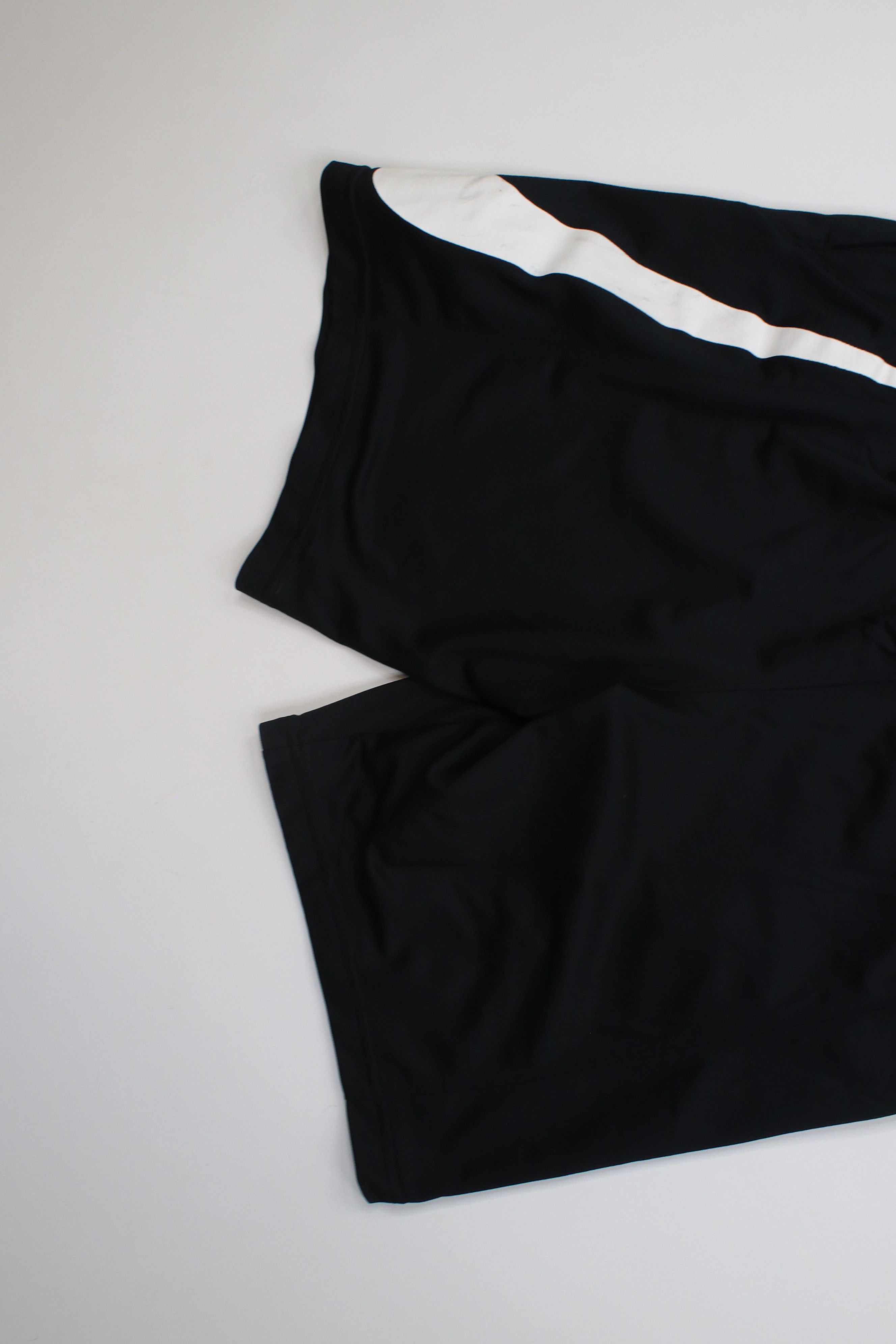Nike Vintage Y2K Nike Swoosh Knit Gym Basketball Shorts Black Size US 32 / EU 48 - 12 Thumbnail