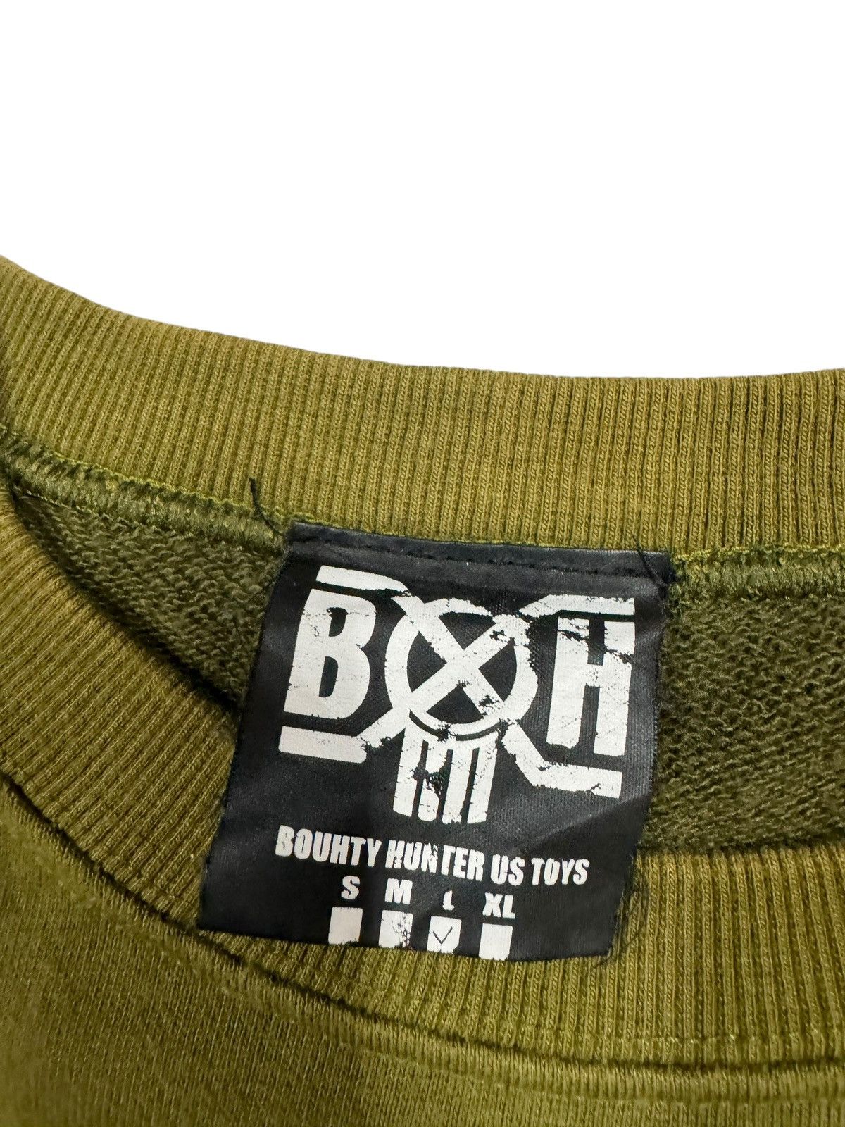 Bounty Hunter × Vintage Vtg🔥Bounty Hunter Og Logo Pullover Sweatshirt Size US L / EU 52-54 / 3 - 5 Thumbnail