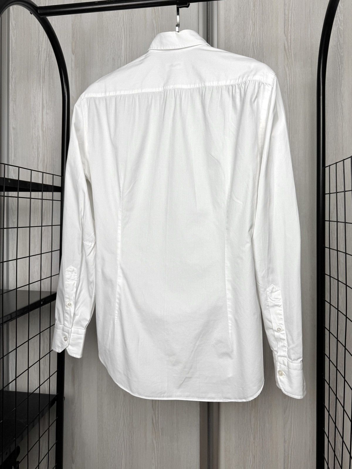 Salvatore Piccolo Salvatore Piccolo Napoli white cotton long sleeve shirt 16 Size US L / EU 52-54 / 3 - 7 Thumbnail