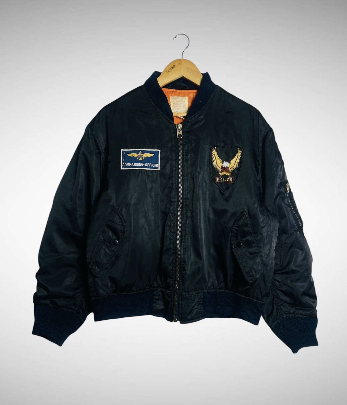 Alpha Industries Vintage Gleeman Bomber Flight Jacket Size US L / EU 52-54 / 3 - 1 Thumbnail