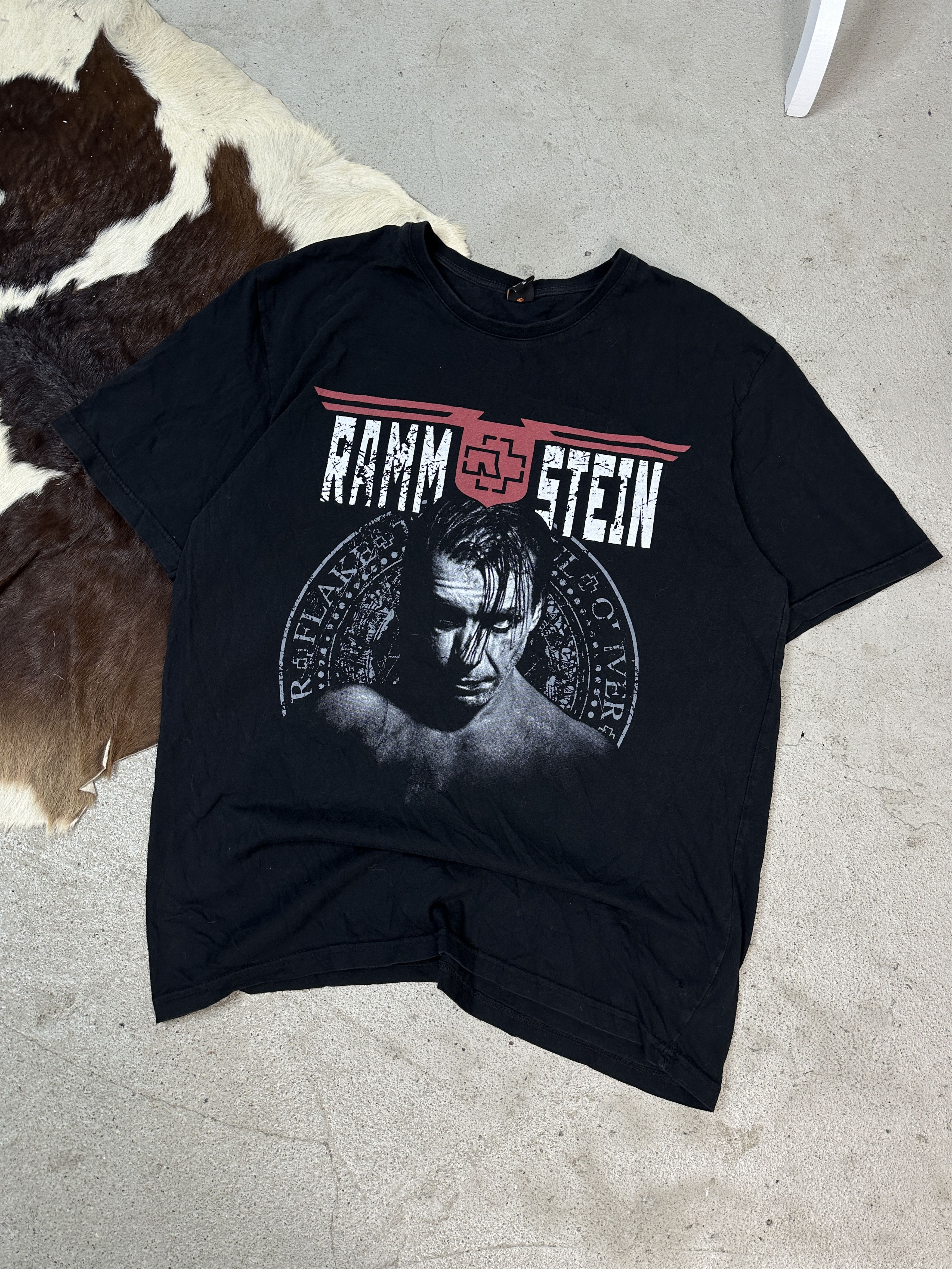 Vintage Rammstein T-shirt Size US XL / EU 56 / 4 - 1 Thumbnail