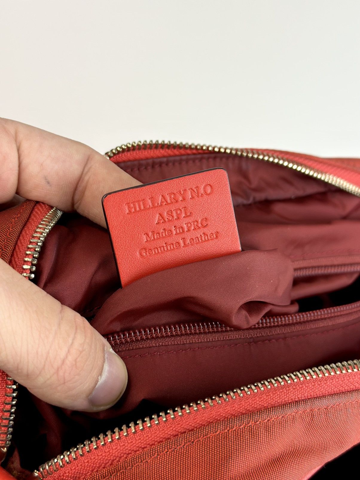 Bally Bally Red Nylon Bag Size ONE SIZE - 18 Thumbnail