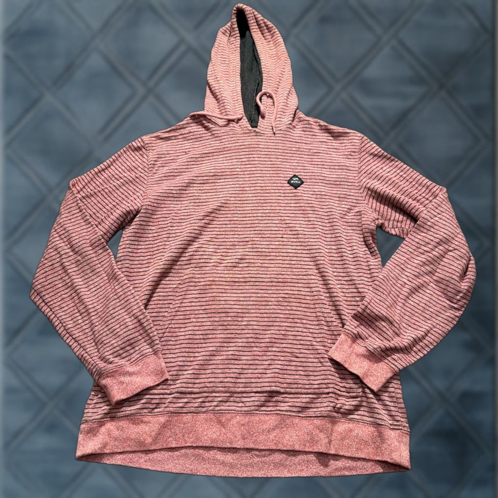 RVCA RVCA Hoodie Mens M Red Regular Fit Lightweight Pocket Pullover Skate Adult Size US M / EU 48-50 / 2 - 1 Thumbnail