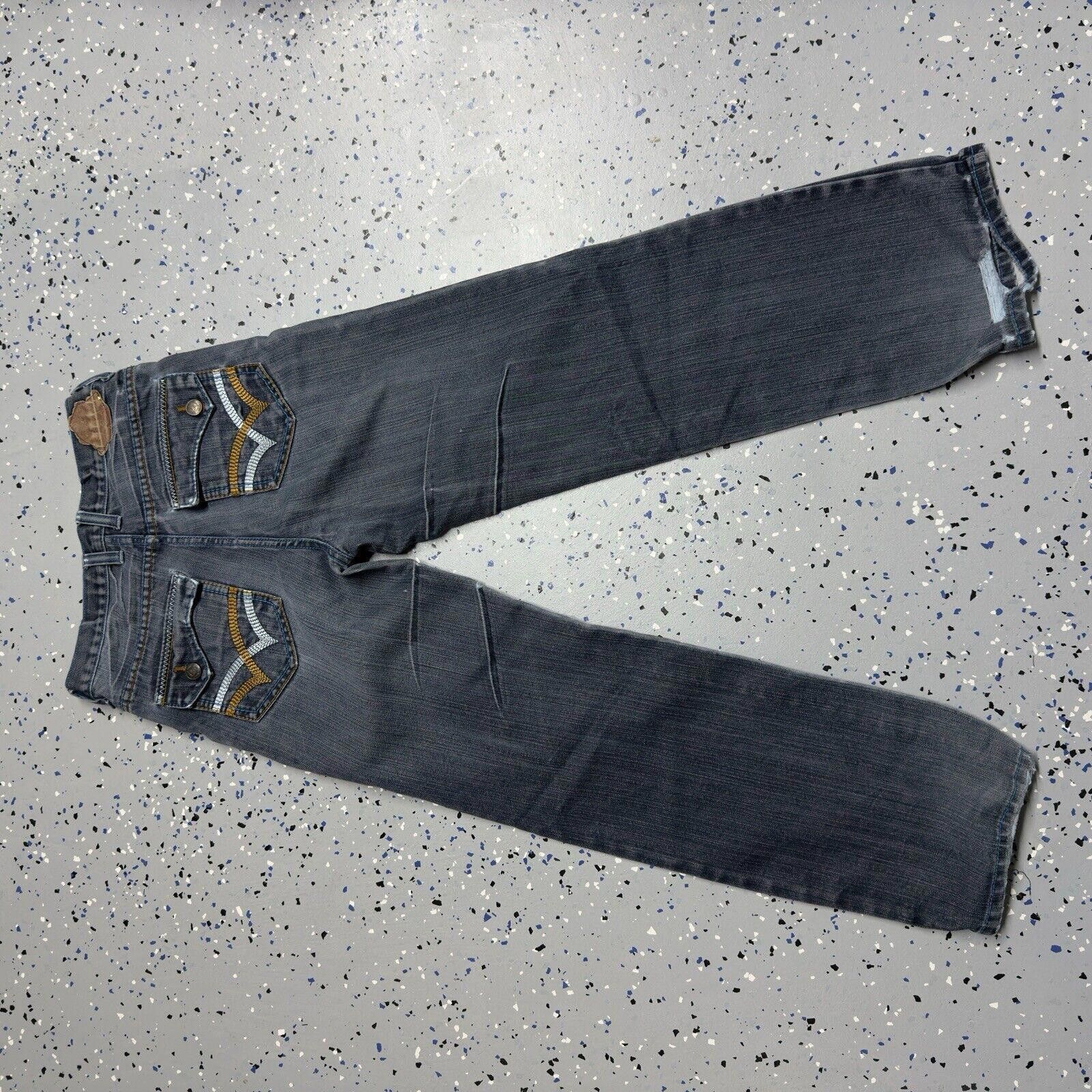Designer Vintage Y2K Attitude Guid Jeans Blue Size 16 Women Size 38" / US 16 / IT 52 - 3 Thumbnail