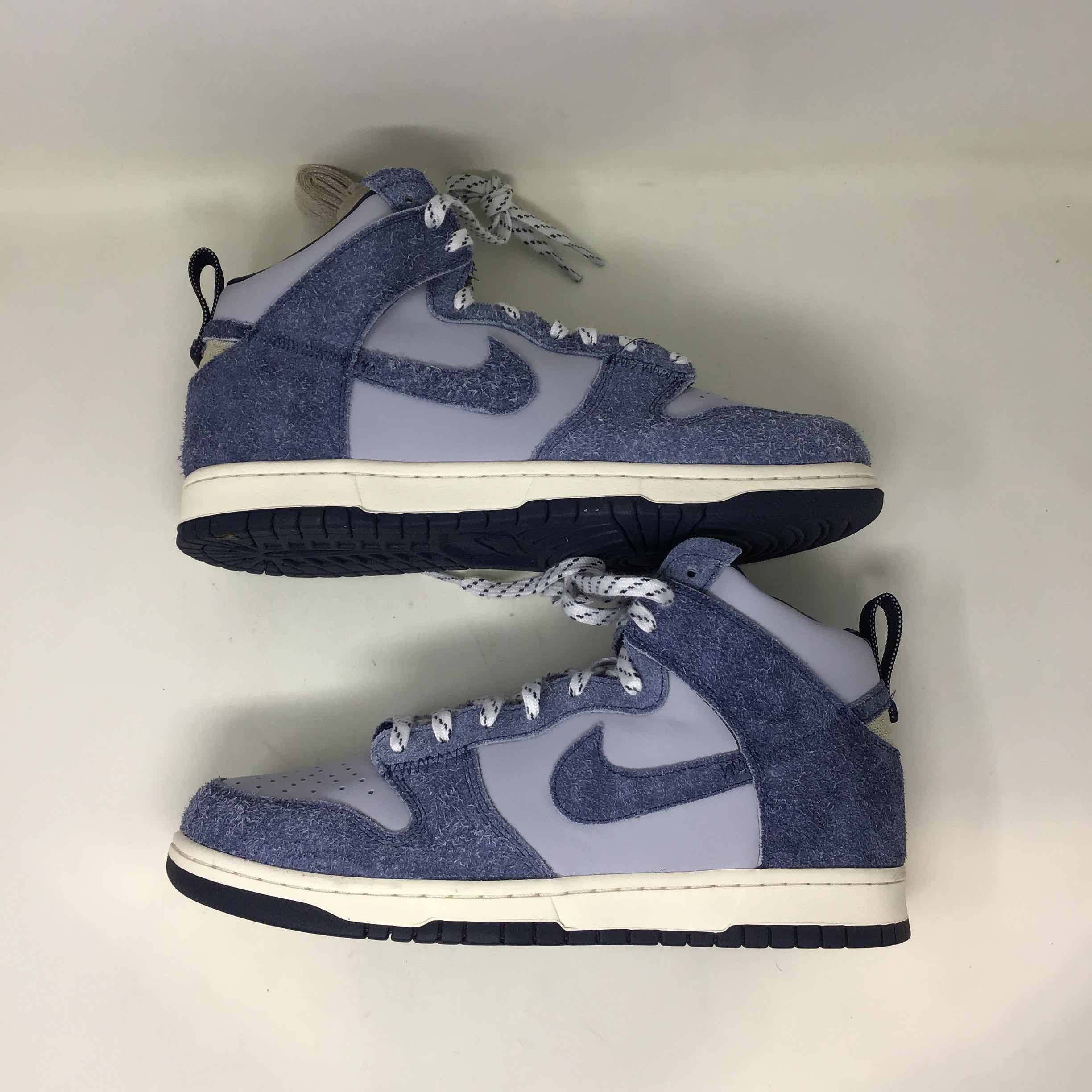 2004 Naturally Aged Nike Dunk High “Midnight Navy” Nike Dunk High Vintage Retro VP White Navy | Mercari main image 4