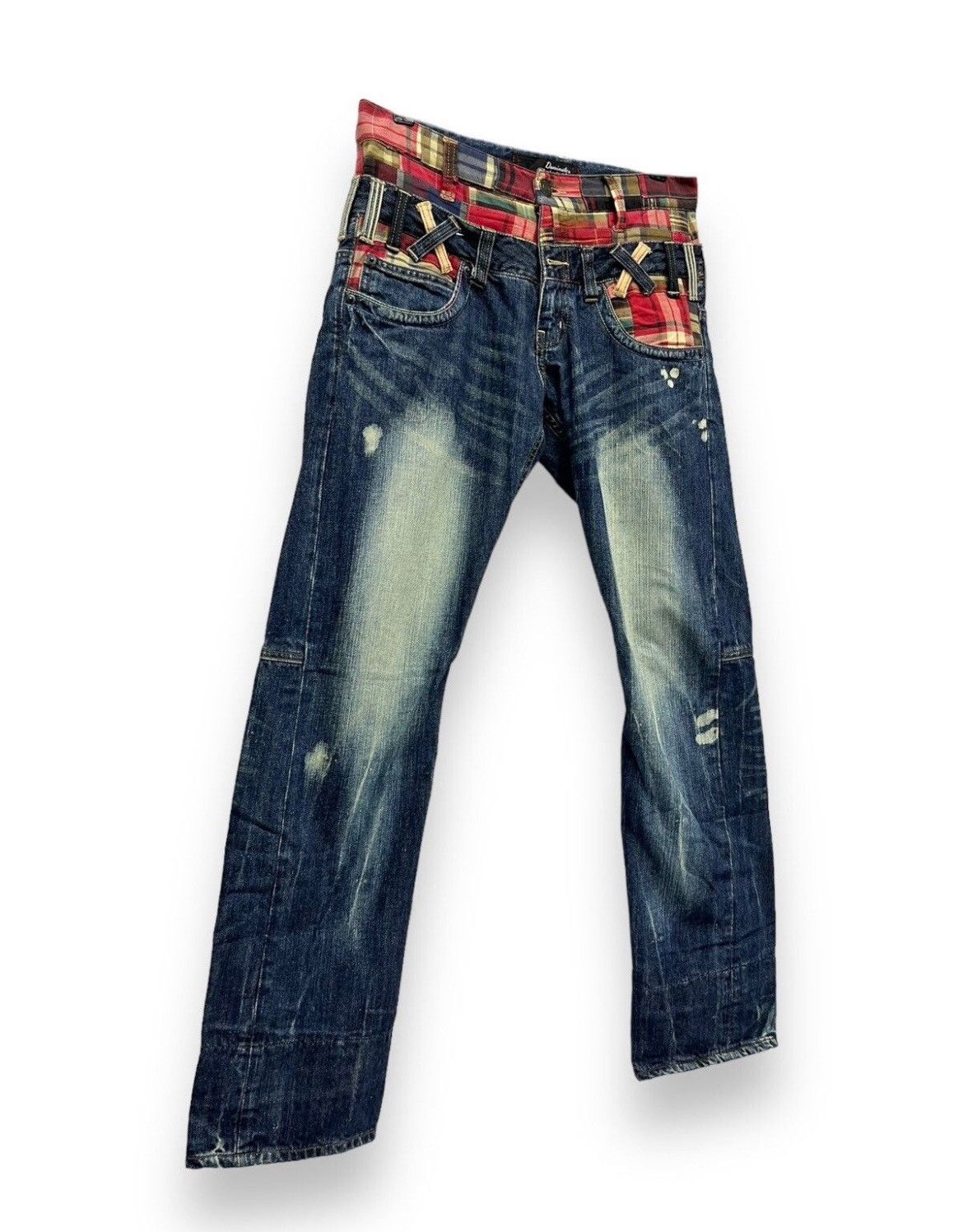 Japanese Brand Handcrafted Double Waisted Japanese Denim Size US 29 - 5 Thumbnail