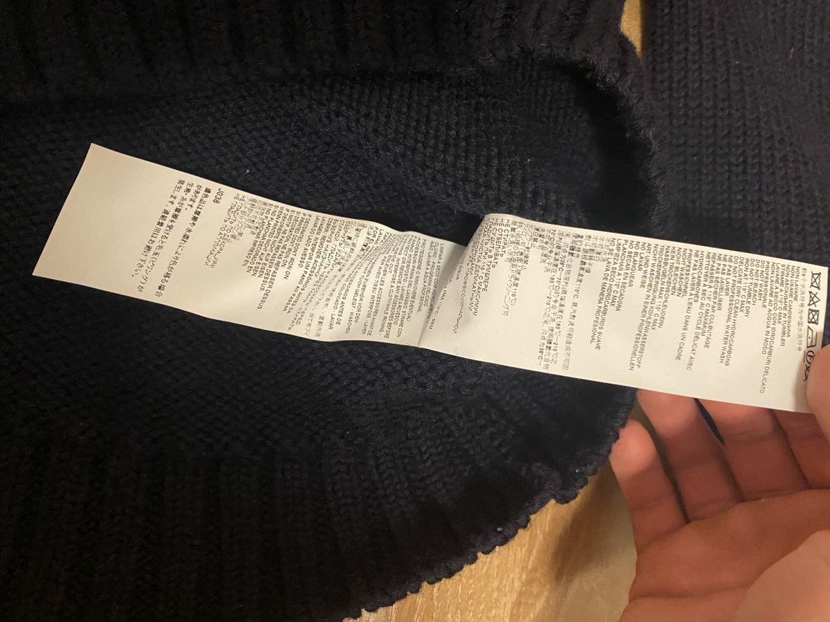 Maison Margiela Maison Margiela Men's Navy Knitsweater Size US S / EU 44-46 / 1 - 7 Thumbnail