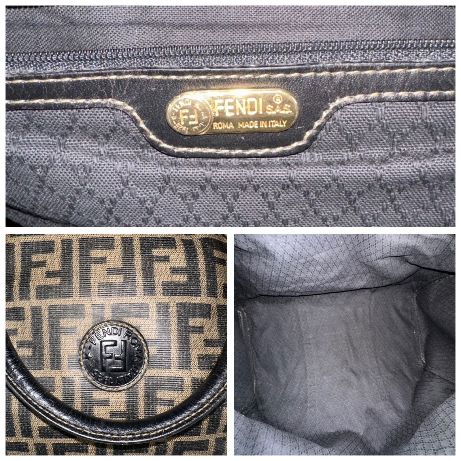 Fendi Fendi Vintage Zucca Duffle Bag Size ONE SIZE - 7 Thumbnail
