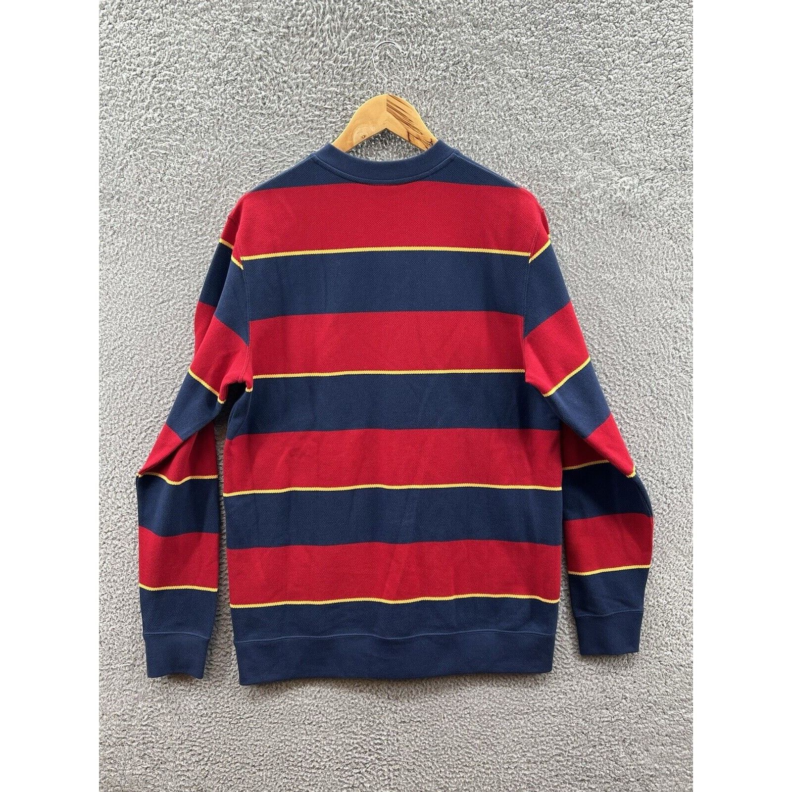 Nike Nike SB Striped Snap Longsleeve Organic Cotton DA4207-410 Size US M / EU 48-50 / 2 - 2 Thumbnail