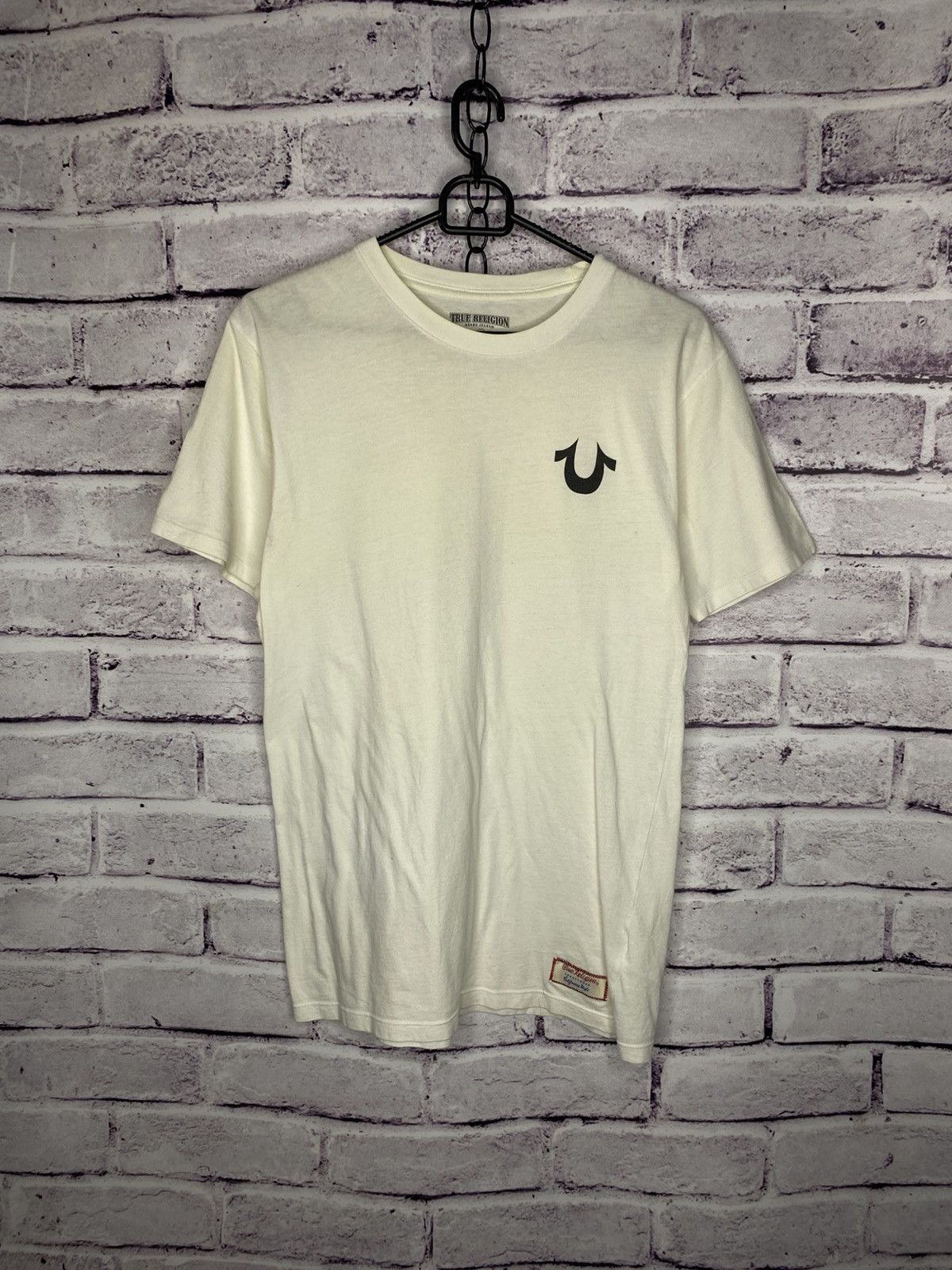 True Religion Mens T-shirt True Religion mini logo streetwear y2k Size US M / EU 48-50 / 2 - 1 Thumbnail