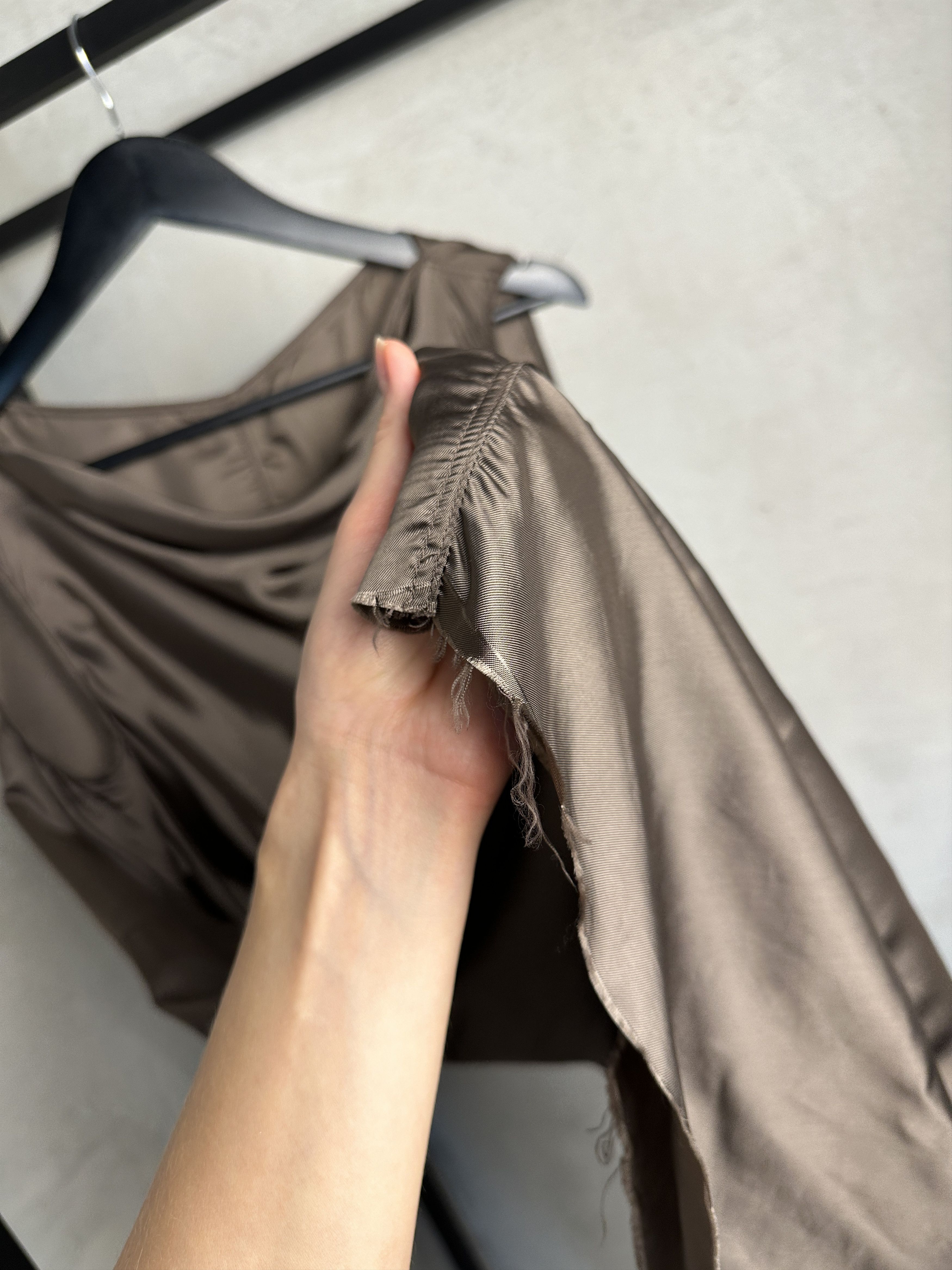 Rick Owens Rick Owens SS16 Cyclops Beige Dress Size S / US 4 / IT 40 - 8 Thumbnail