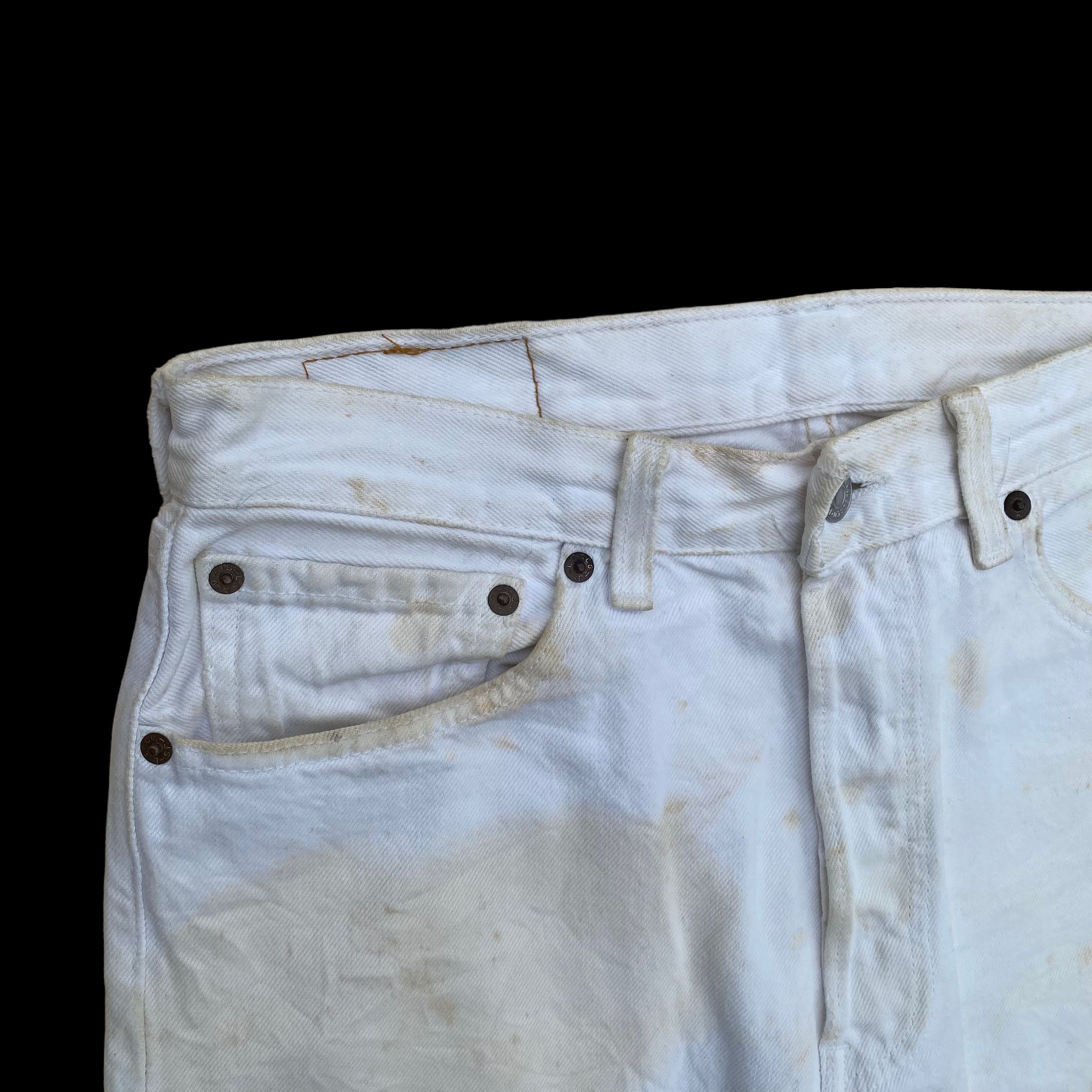 Levi's Vintage LEVI’S 501 Dirty Soil Style Denim Pants Made in USA Size US 31 - 4 Thumbnail