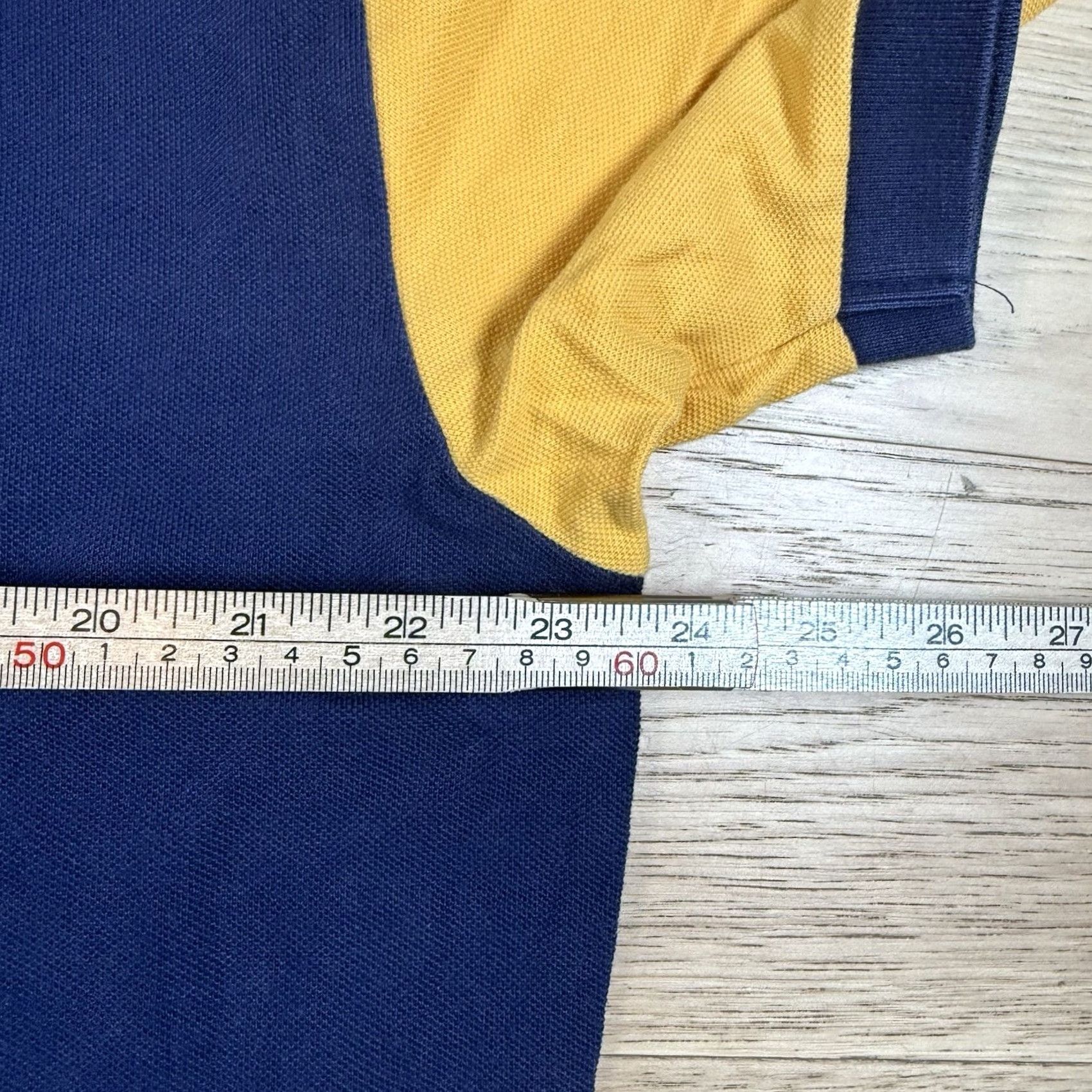 Polo Ralph Lauren VINTAGE Polo Ralph Lauren Rugby Shirt Mens XL Crown Crest Yellow Blue Stripe Short Sleeve Cotton USA Striped Rugby Shirt Mens XL Blue Size US XL / EU 56 / 4 - 7 Thumbnail