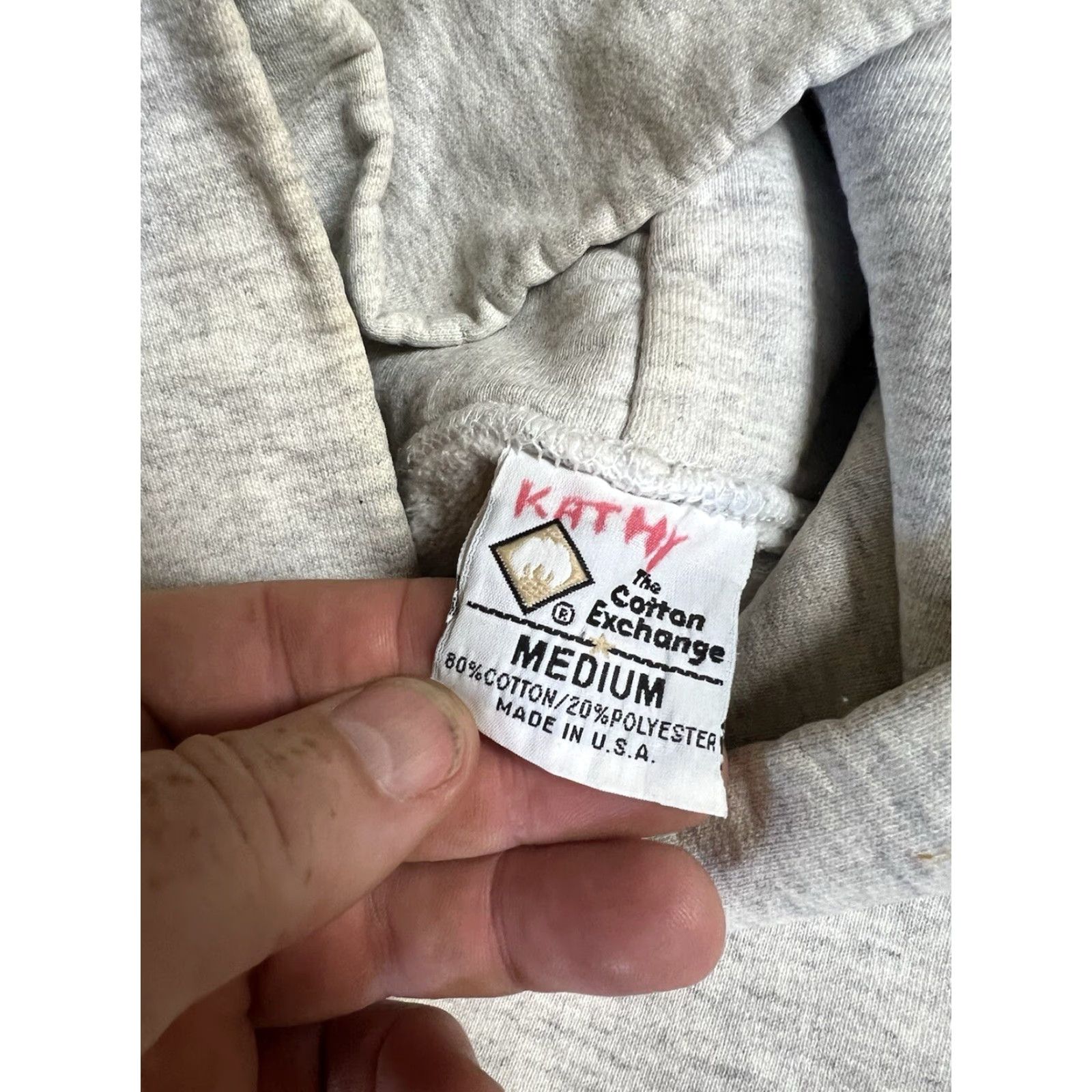 Vintage Vtg Elmira College Sweatshirt Crewneck M USA Made Cotton Exchange distressed Size US M / EU 48-50 / 2 - 4 Thumbnail