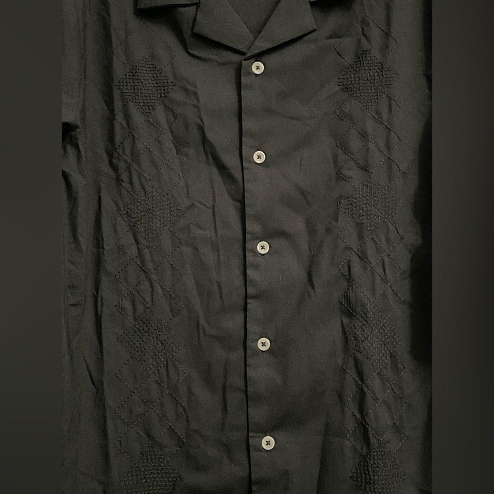 Volcom VOLCOM Men's S/S Button Shirt BARACOSTONE in Black Size XS Size US XS / EU 42 / 0 - 5 Thumbnail