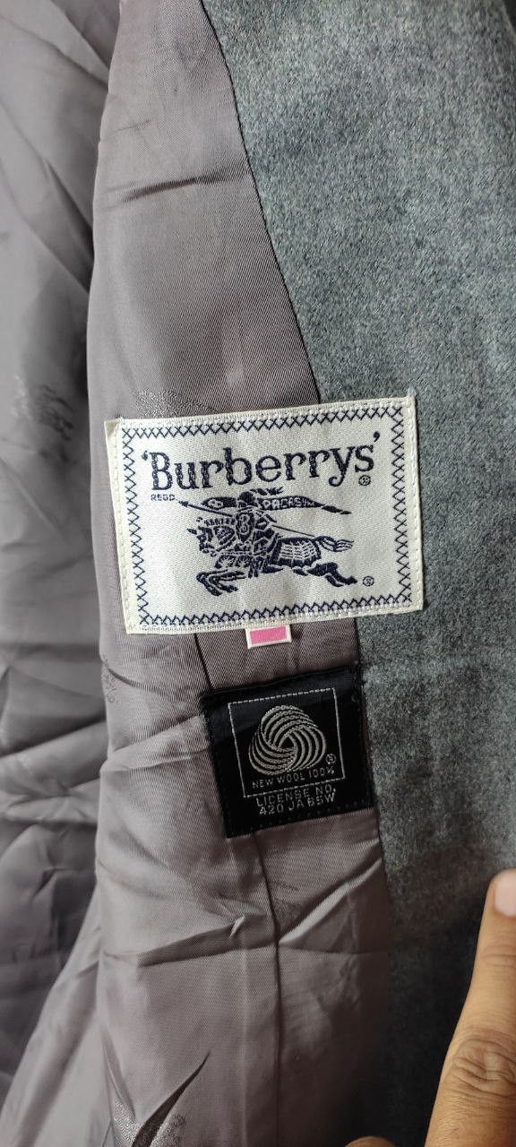 Burberry BURBERRY LONDON ENGLAND BLAZER COAT JACKET Size S / US 4 / IT 40 - 9 Thumbnail