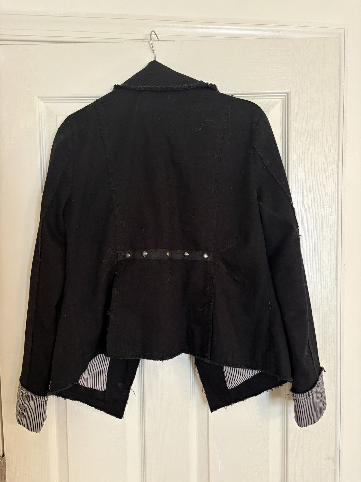 Other black pinstripe lined jacket Size US S / EU 44-46 / 1 - 6 Thumbnail