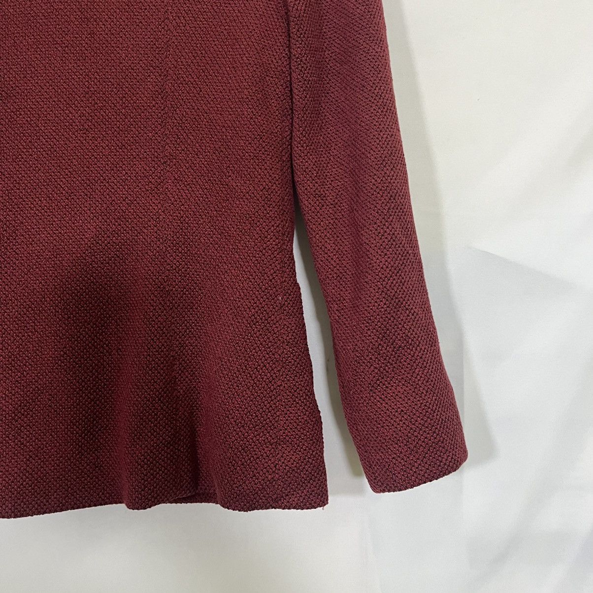 Japanese Brand BELLE PONETTI VINTAGE TEXTURED BUTTON UP JACKET Size XS / US 0-2 / IT 36-38 - 10 Thumbnail