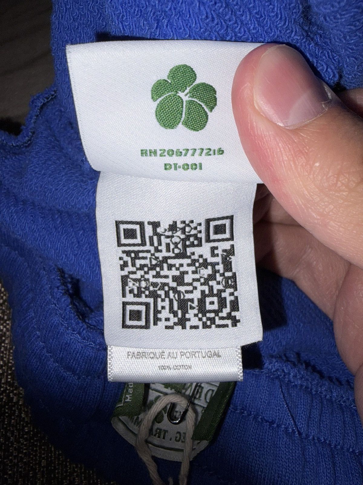 DENIM TEARS Blue Denim Tears Wreath Baggy Sweatpants Size US 34 / EU 50 - 7 Thumbnail
