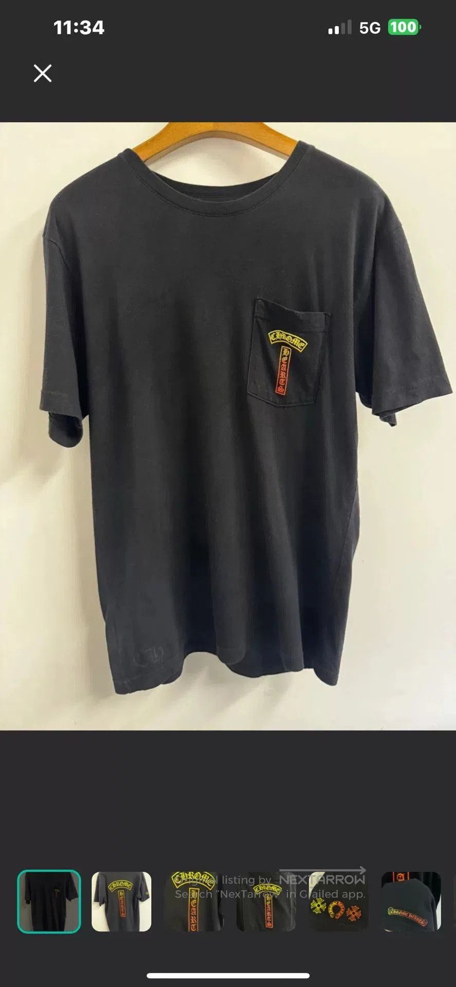 Chrome Hearts Chrome Hearts Gradient Sanskrit Short Sleeve. Size US L / EU 52-54 / 3 - 1 Thumbnail