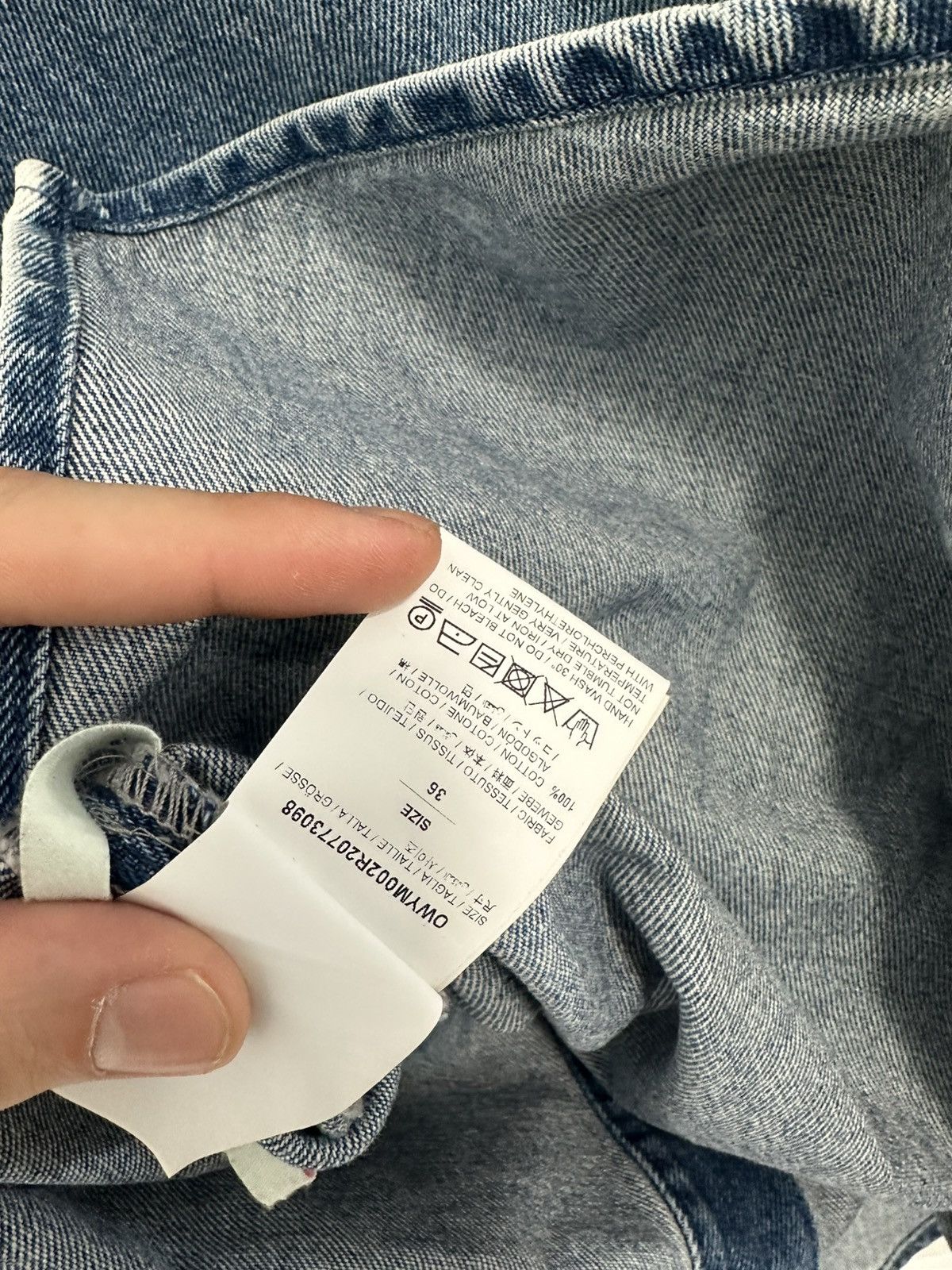 Off-White OFF White denim button shirt Size XS / US 0-2 / IT 36-38 - 9 Thumbnail