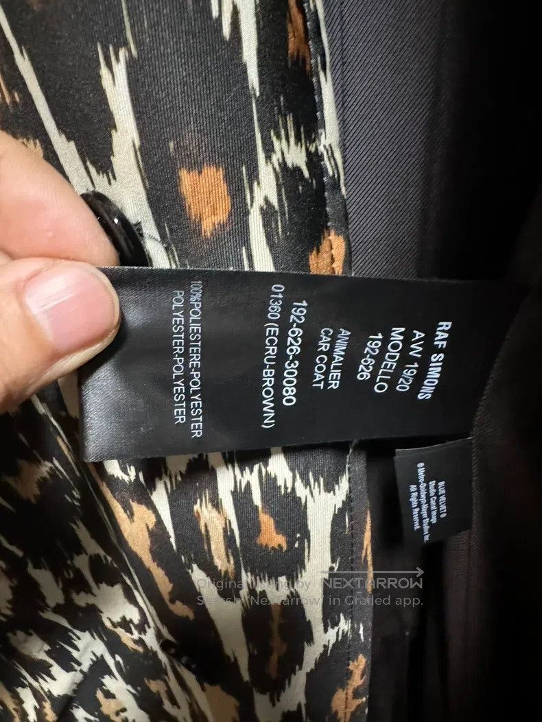 Raf Simons Raf Simons 19FW David Lynch Movie Blue Velvet Leopard coat Size US S / EU 44-46 / 1 - 8 Thumbnail