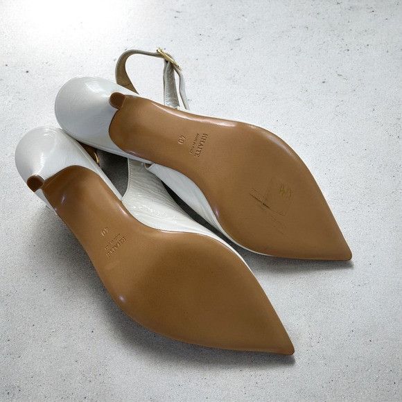 KHAITE KHAITE River Slingback 75 Pump in White Size US 10 / IT 40 - 8 Thumbnail