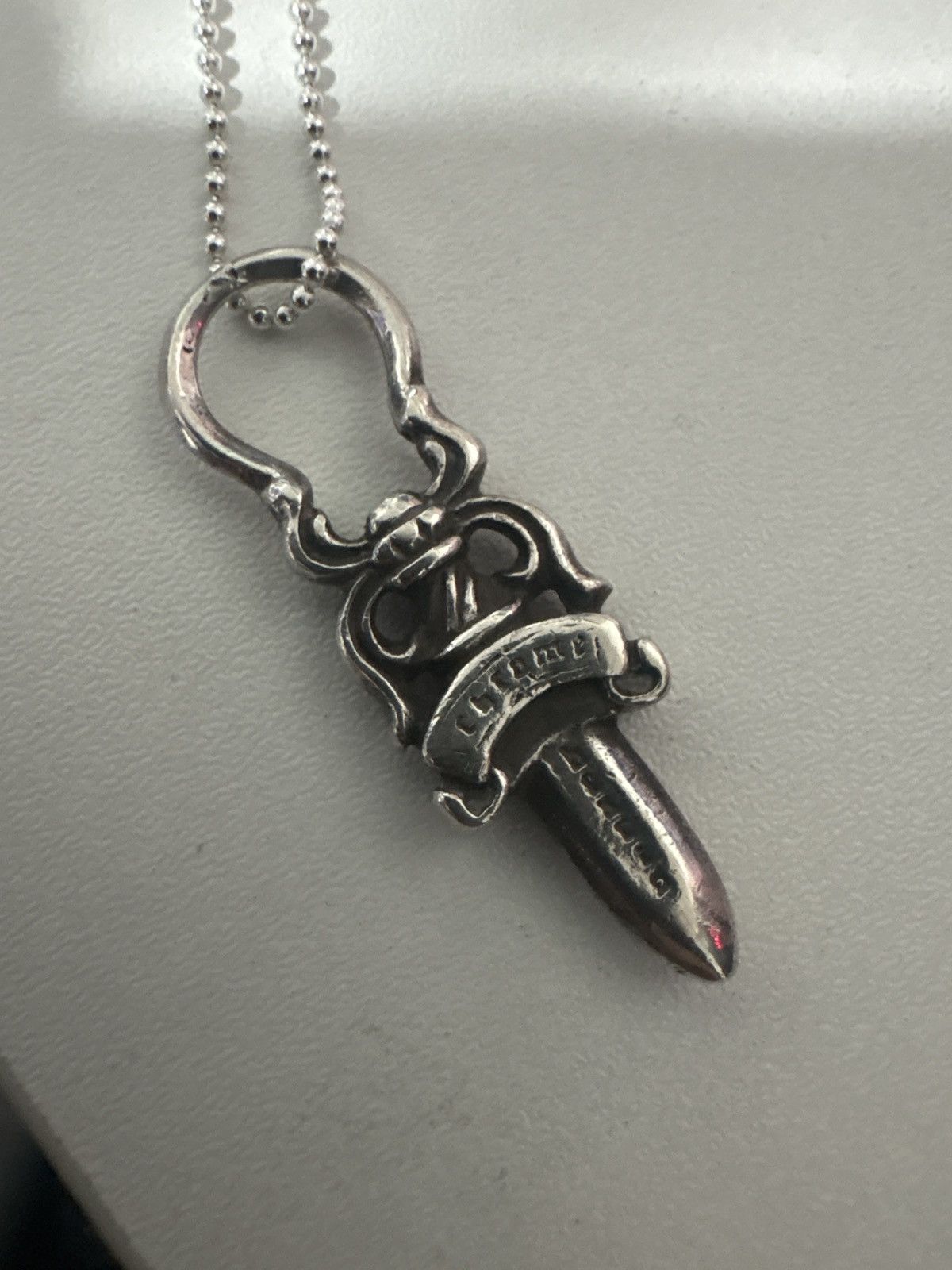 Chrome Hearts Chrome Hearts Double Dagger zipper Pendant with 925 chain Size ONE SIZE - 6 Thumbnail
