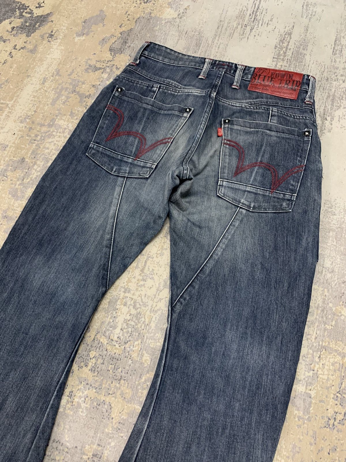 If Six Was Nine Edwin Blue Trip Multipocket Tactical Undercover Style Pants Size US 29 - 11 Thumbnail