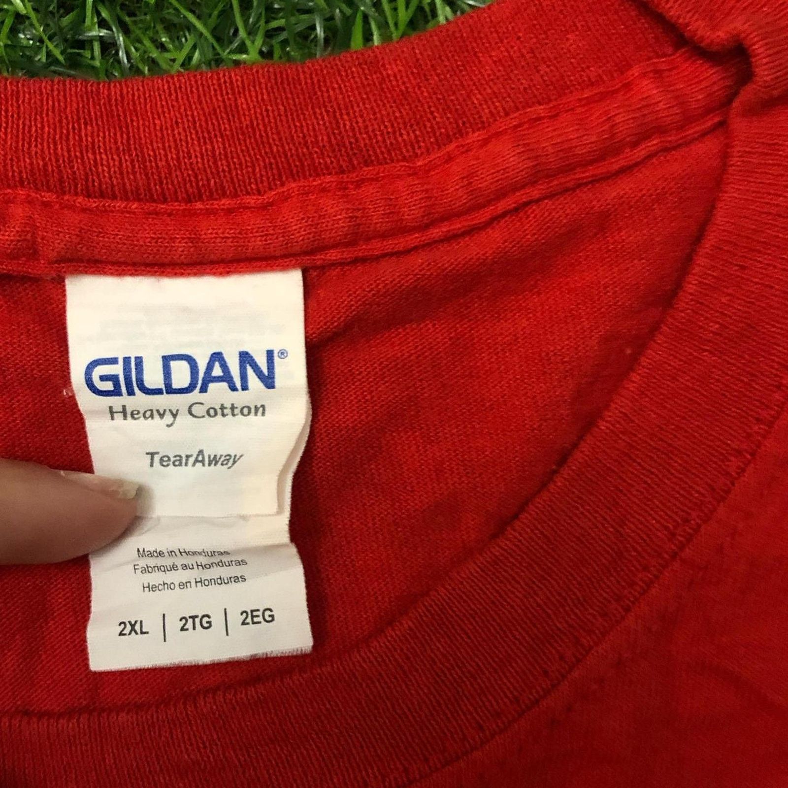 Gildan Men’s Red ‘Strike Out ALS’ Baseball Graphic Tee Size US XXL / EU 58 / 5 - 4 Thumbnail