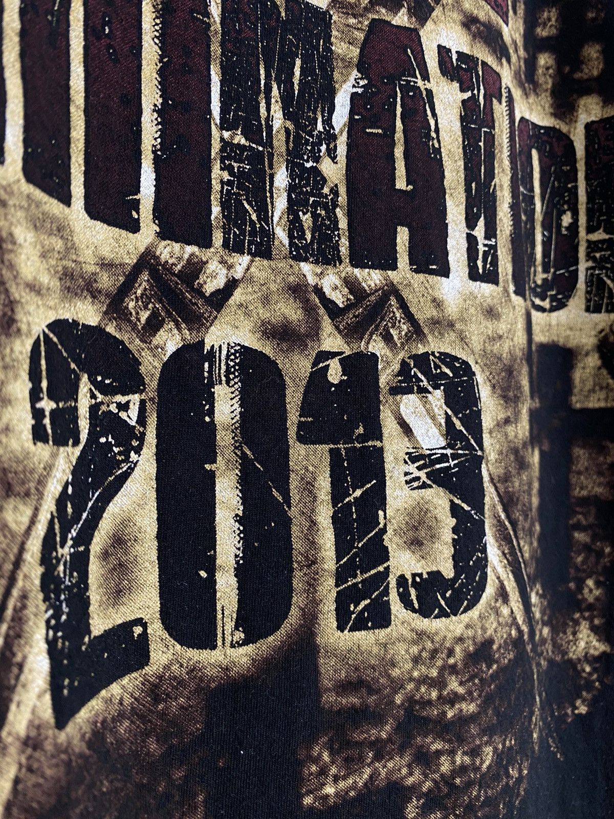 Band Tees × Slayer × Vintage SLAYER World Domination 2013 Skull y2k opium tee t-shirt Size US L / EU 52-54 / 3 - 8 Thumbnail