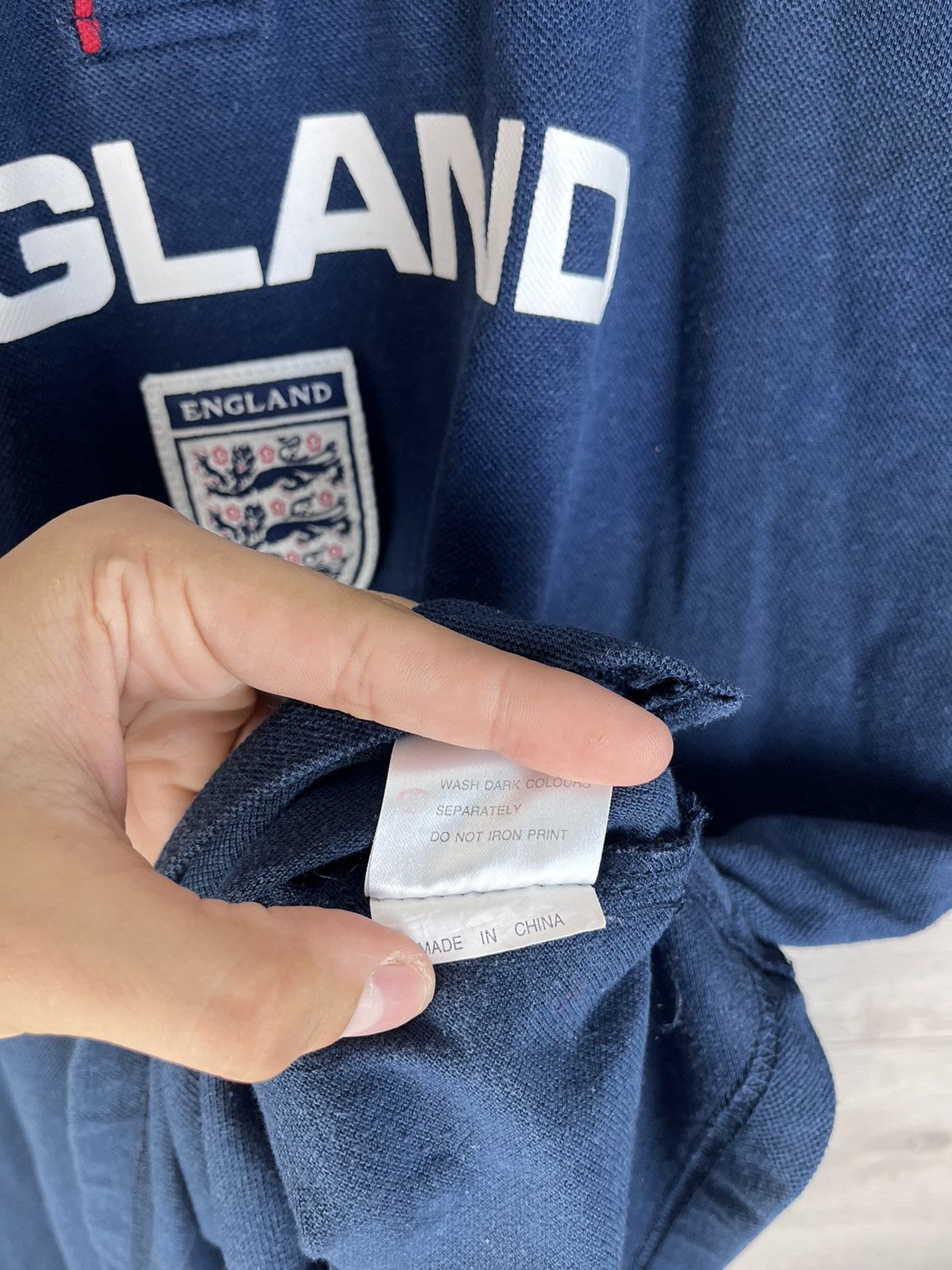Vintage Vintage men’s soccer polo Admiral England size L Size US L / EU 52-54 / 3 - 8 Thumbnail