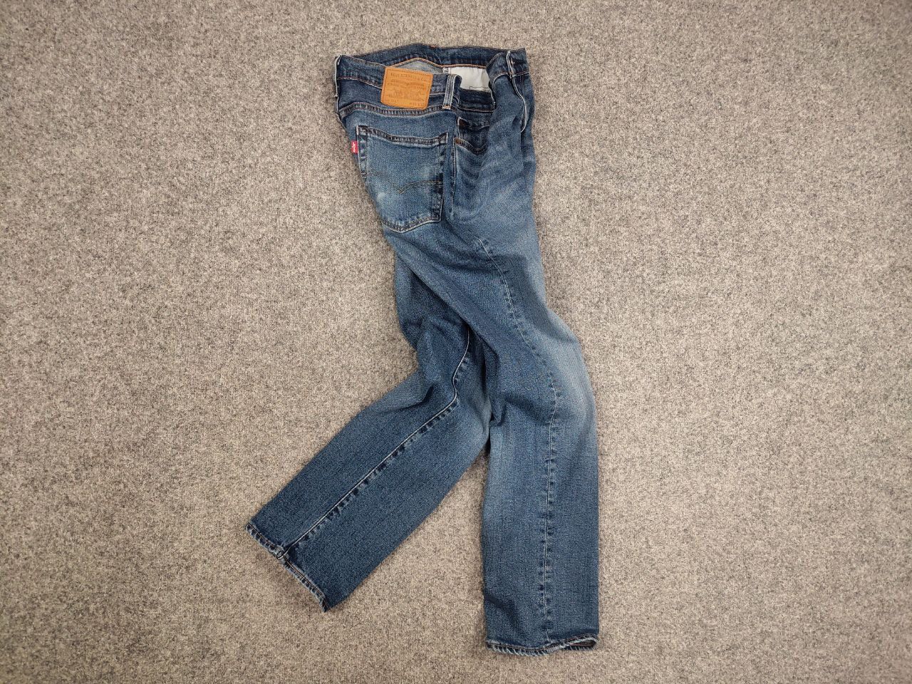 Levi's Levis 514 Vintage USA Style blue Straight Fit Denim Jeans Size US 30 / EU 46 - 6 Thumbnail