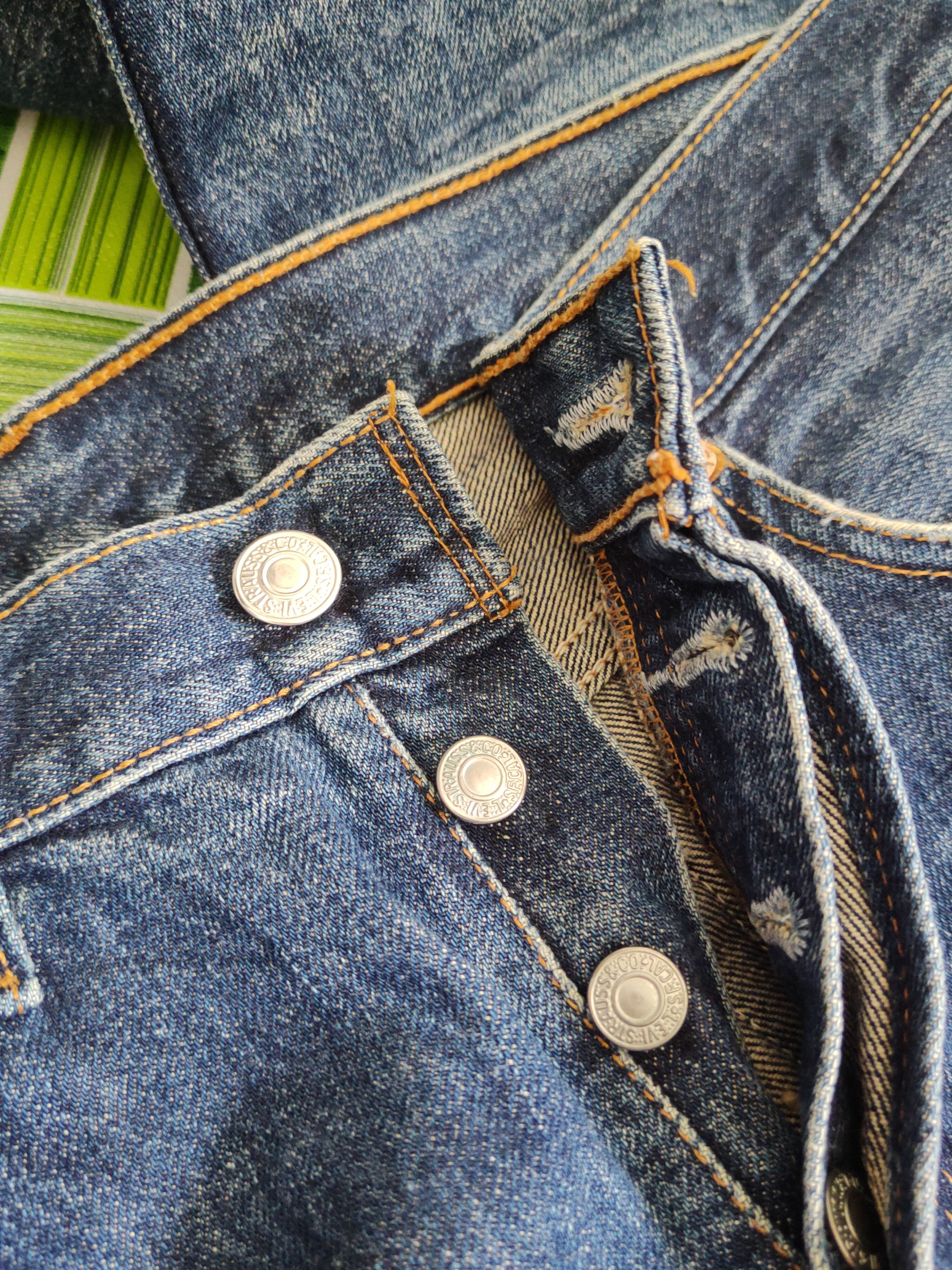 Levi's 501 Levi's vtg ripped Distressed Denim jeans Pants #S1371 Size US 32 / EU 48 - 18 Thumbnail
