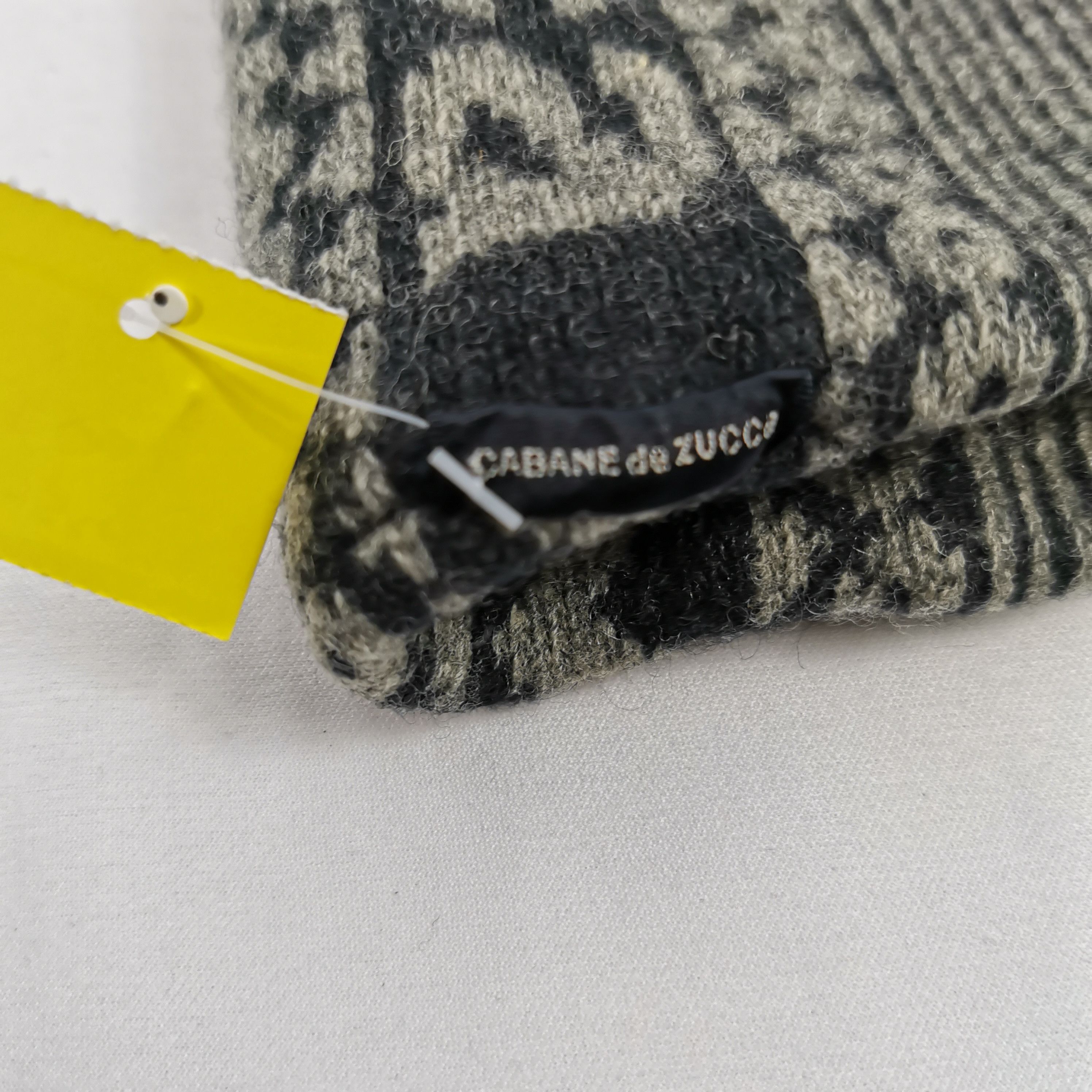 CABANE de ZUCCa × Vintage Vintage CABANE de ZUCCA Scarf Wool Cashmere Scarves. Size ONE SIZE - 5 Thumbnail