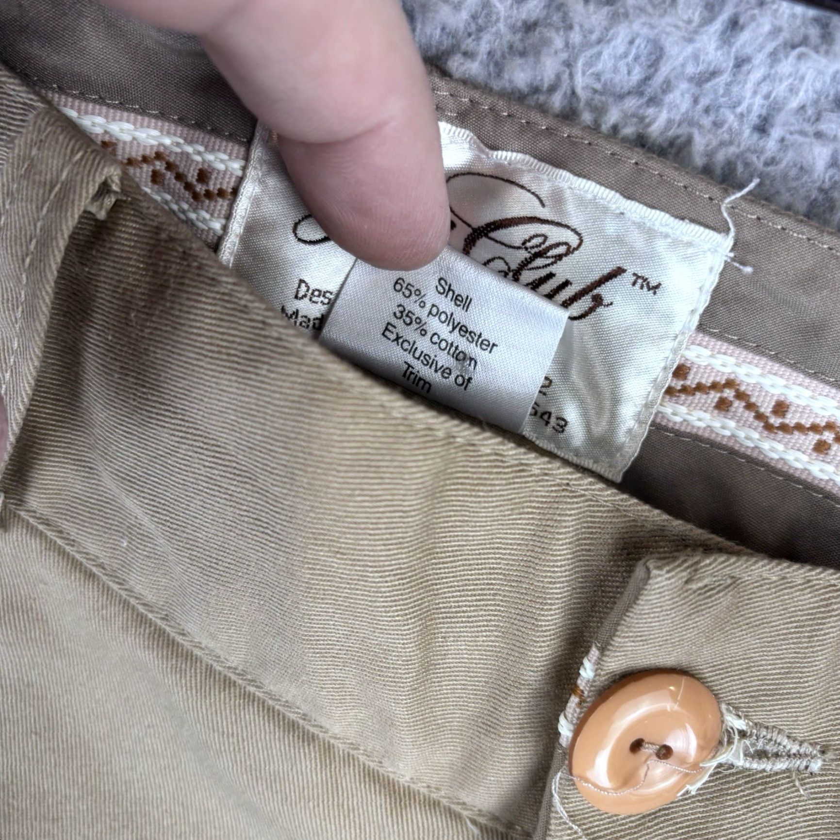 Vintage VINTAGE Hunting Pants Mens 30x30 Brown Canvas Briar Upland Brush Gun Club Sportswear Pants Straight 5-Pocket 30 Inseam Brown 90s Outdoor Mens Size US 30 / EU 46 - 4 Thumbnail
